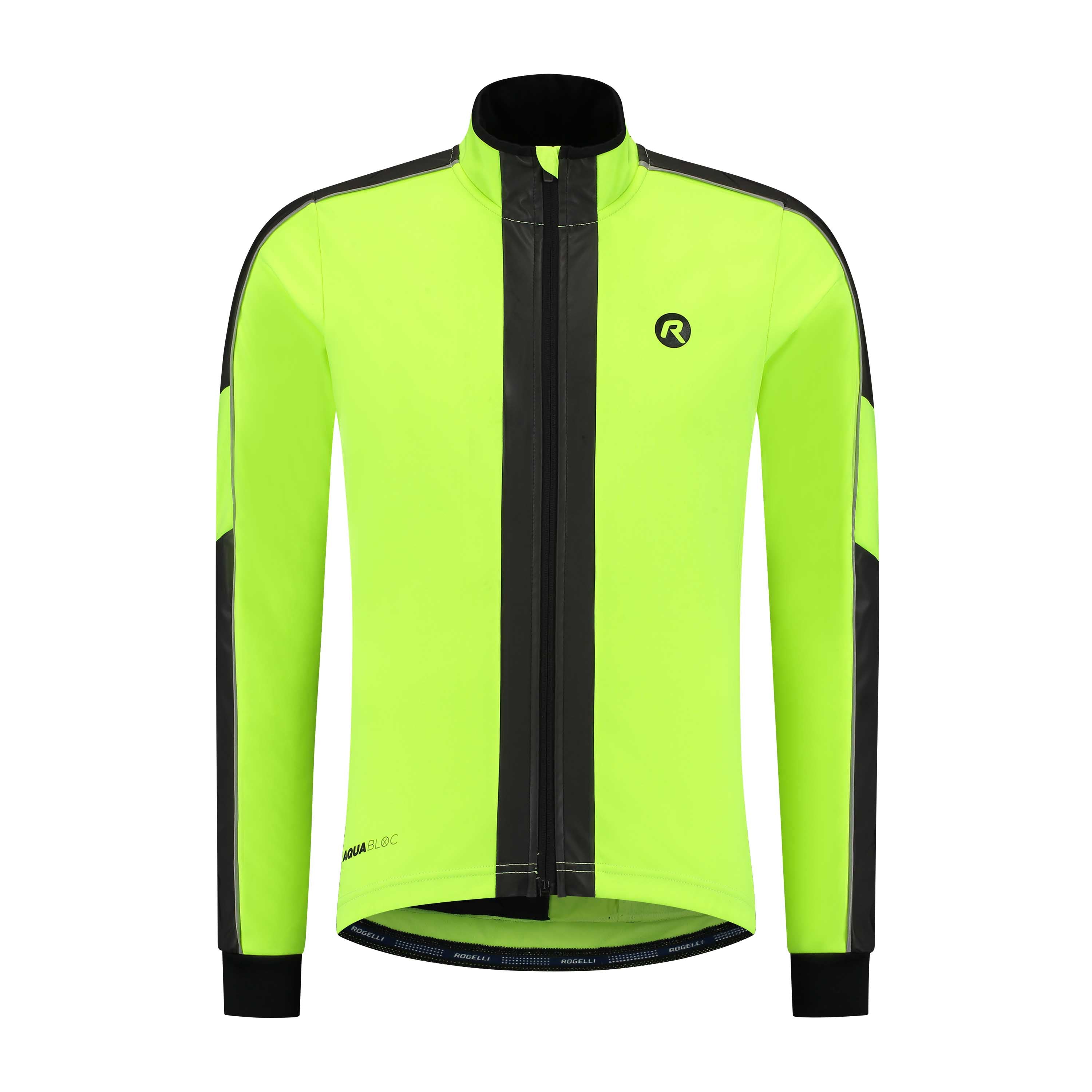 Essential Hi Vis Winter Cycling Jack Men - Neon yellow