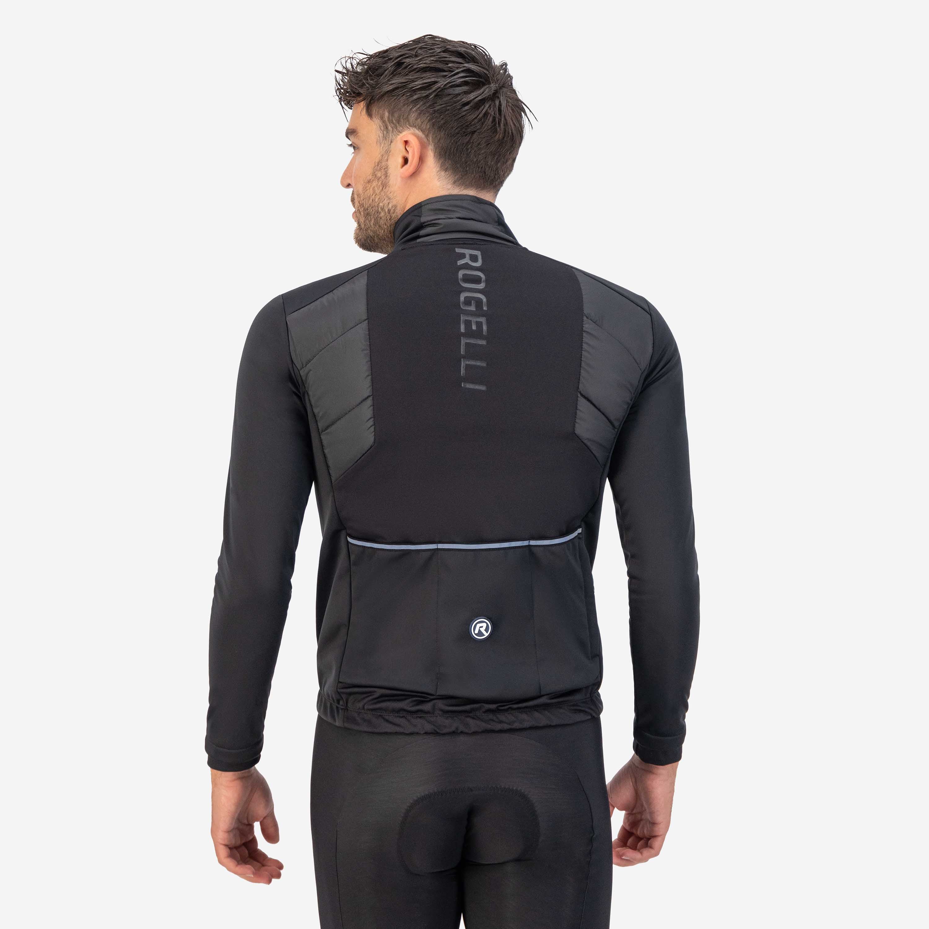 Wadded II Winter bicycle jacket Men - Black