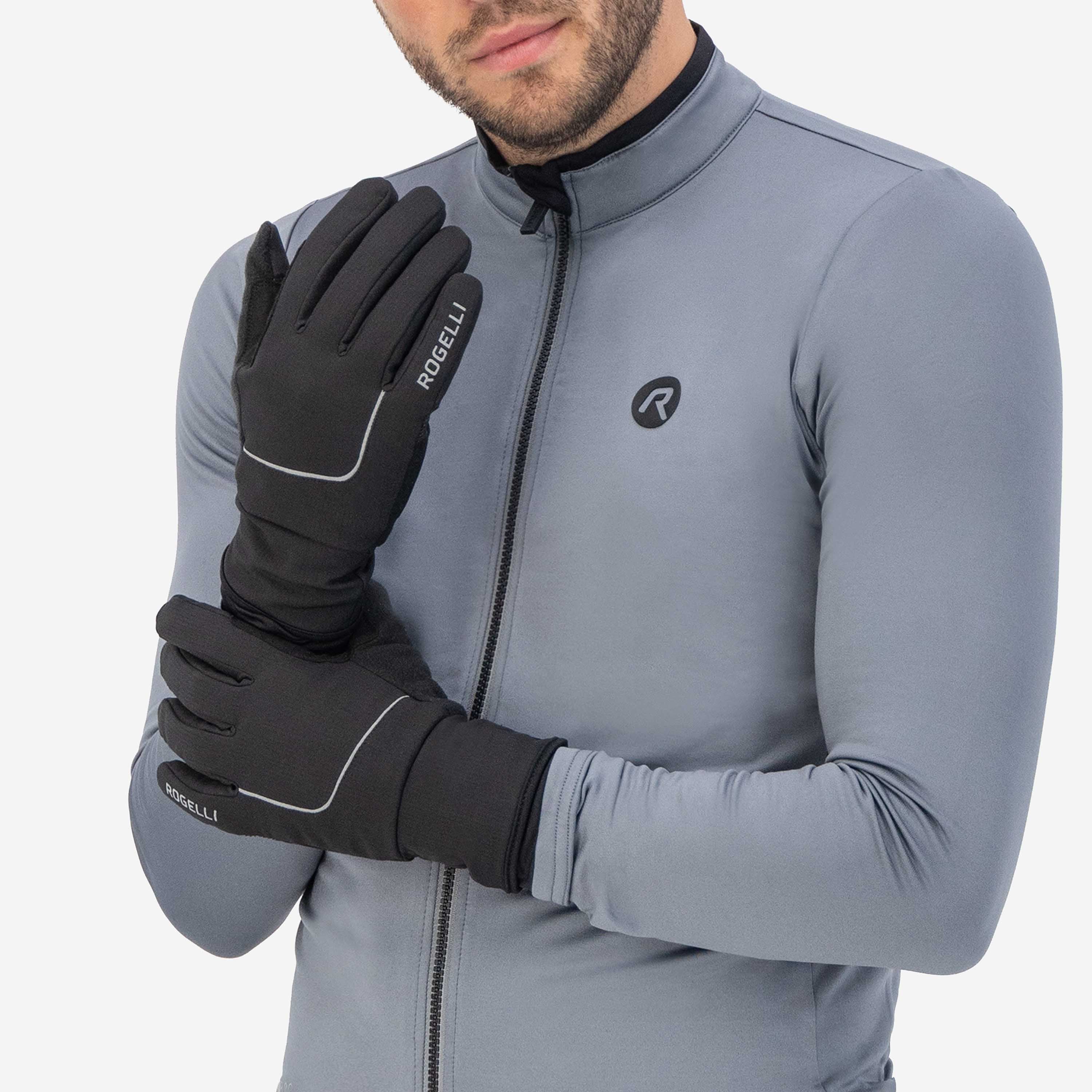Essential Winter bicycle gloves Men - Black