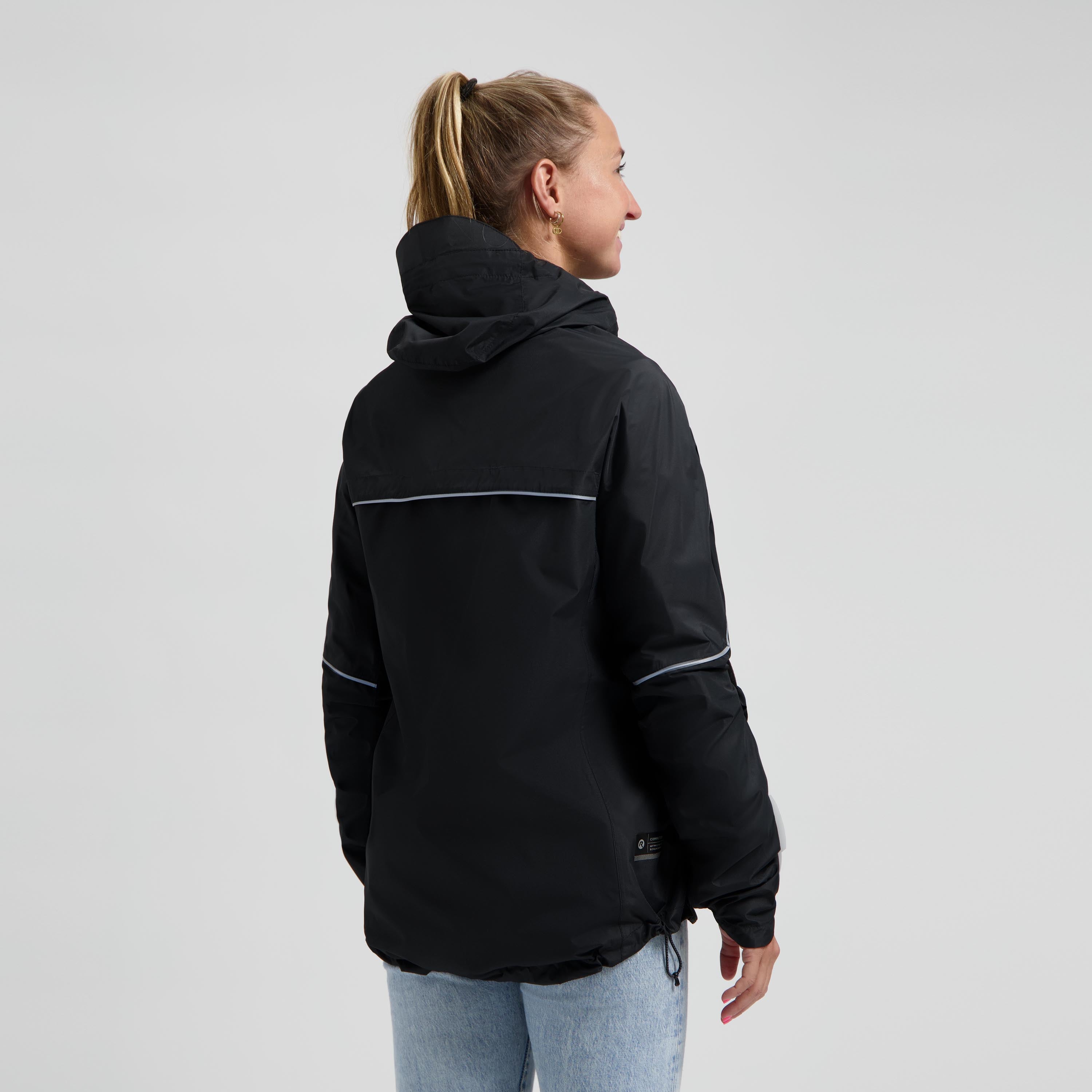 Commuter Essential Raincoat Unisex - Black