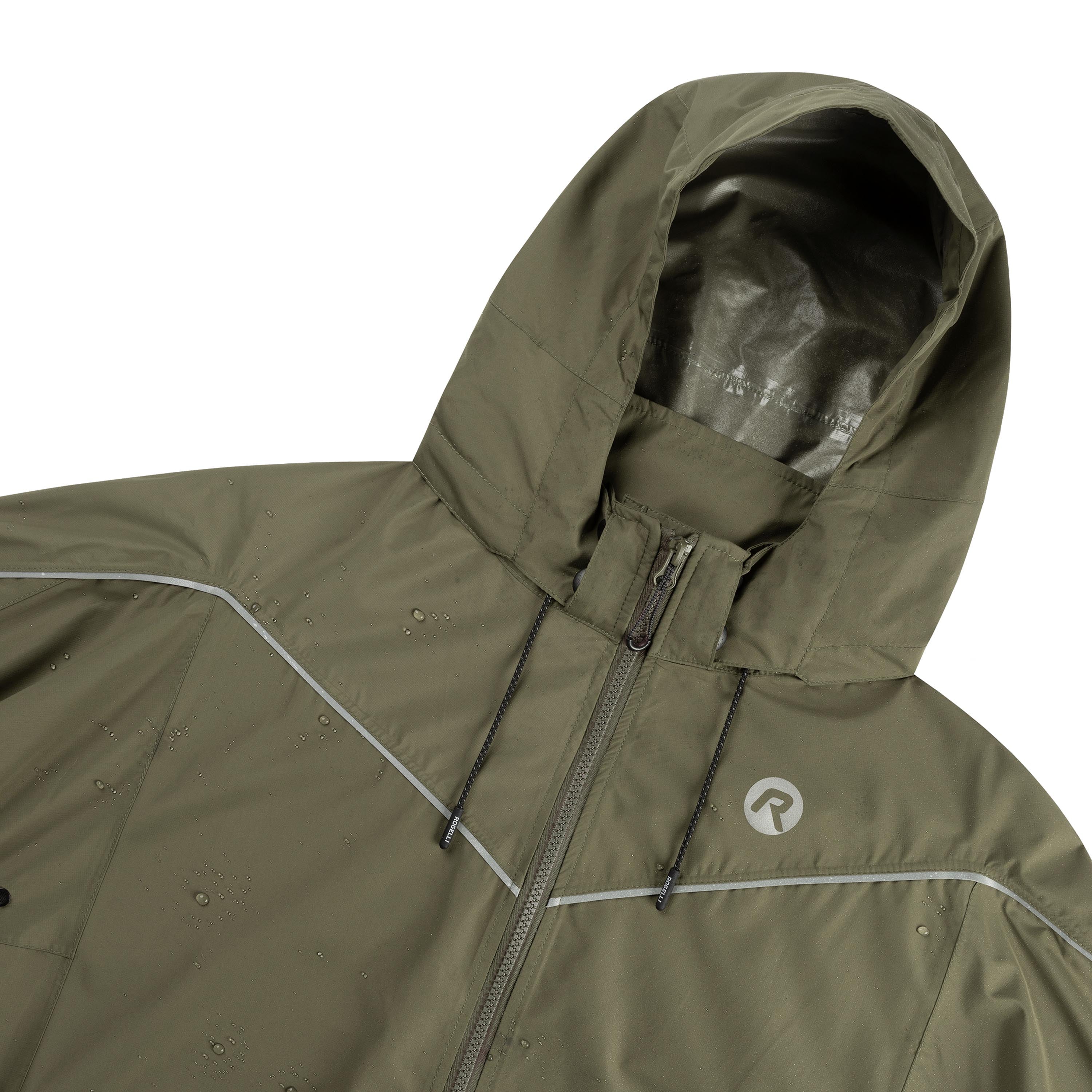 Commuter Essential Regenjas Unisex - Legergroen