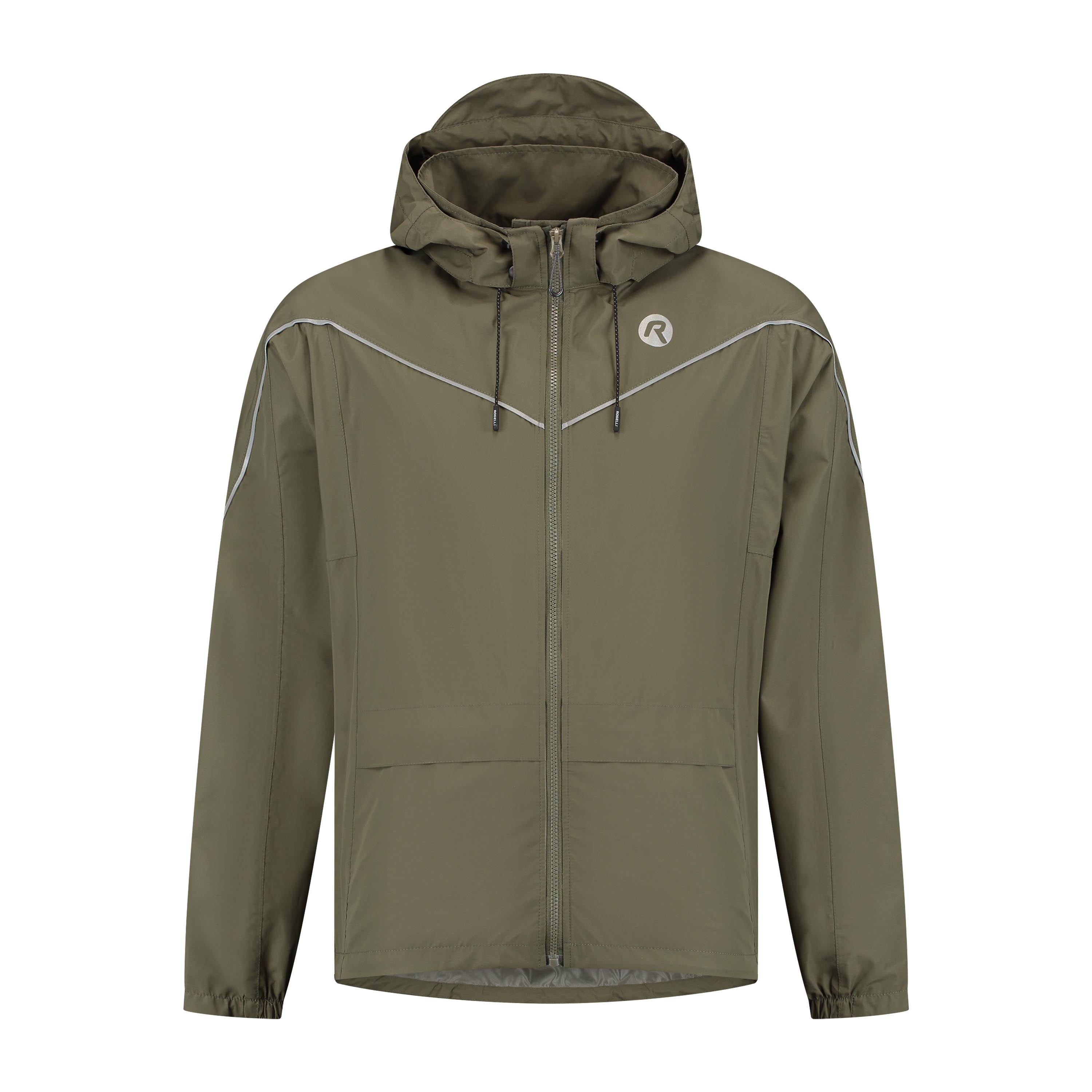Commuter Essential Regenjas Unisex - Legergroen