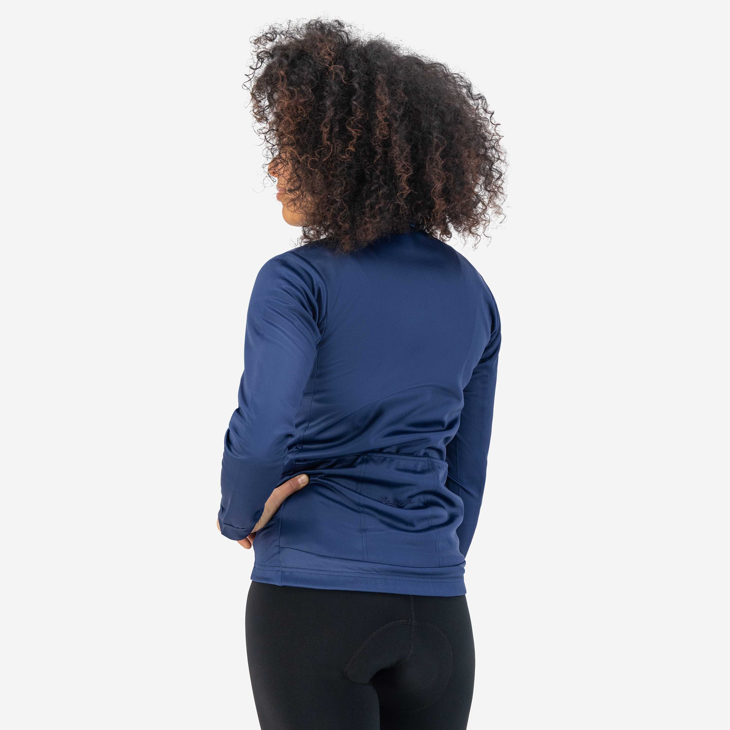 Core Bicycle shirt Long sleeve ladies - Dark blue