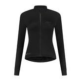 Distance Radtrikot Langarm Damen - Schwarz