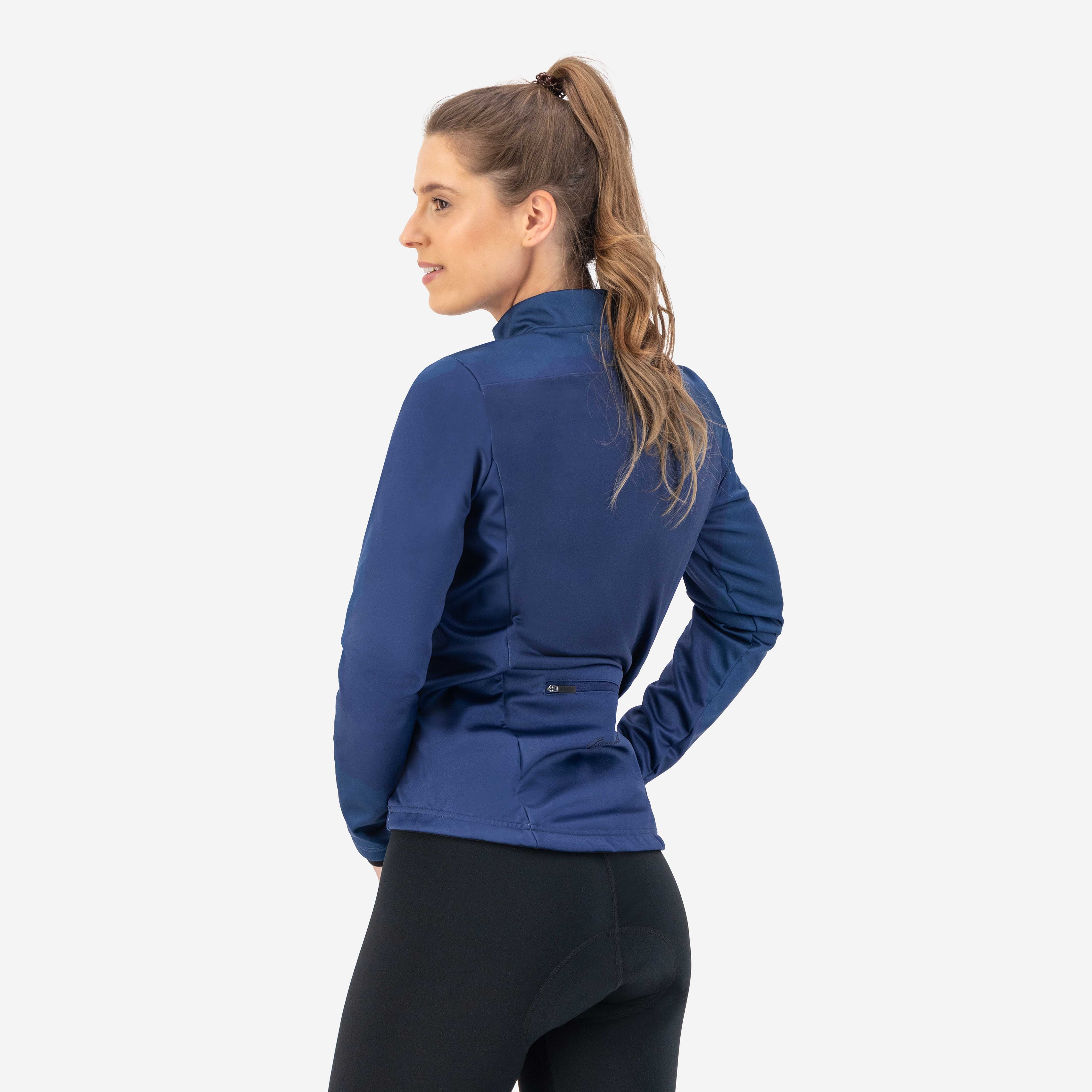 Core Winter bicycle jacket ladies - Dark blue