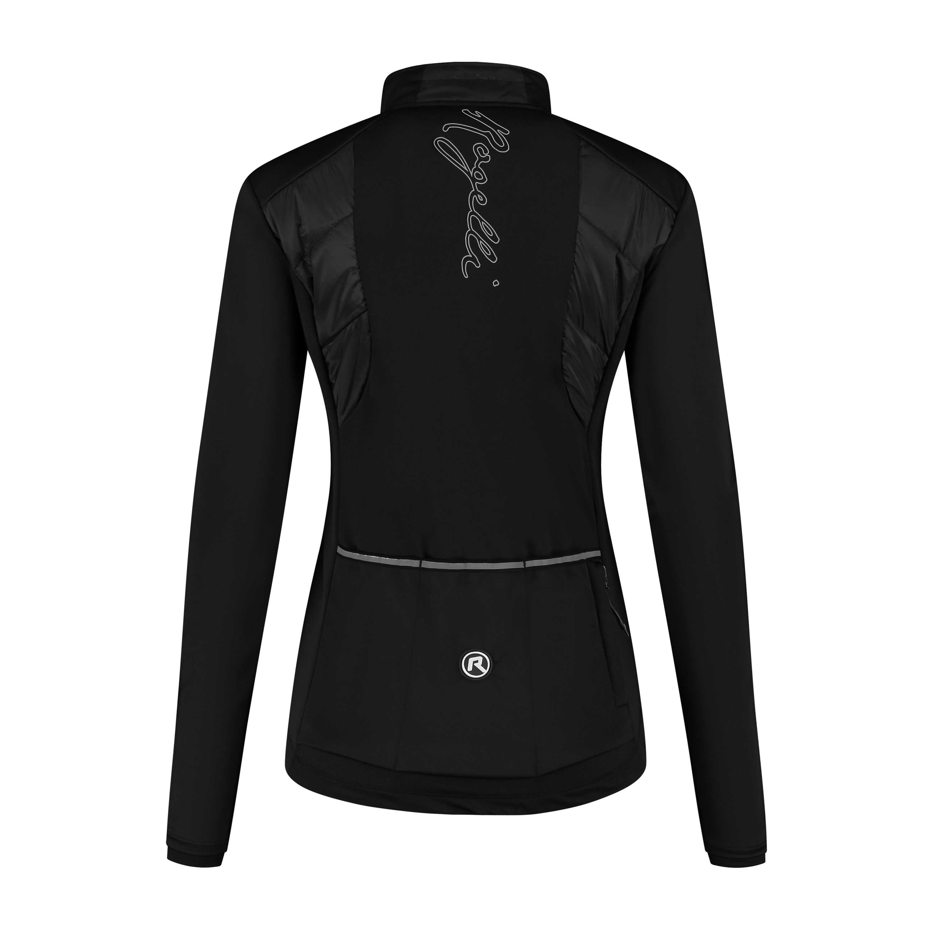 Wadded winter bicycle jacket ladies
