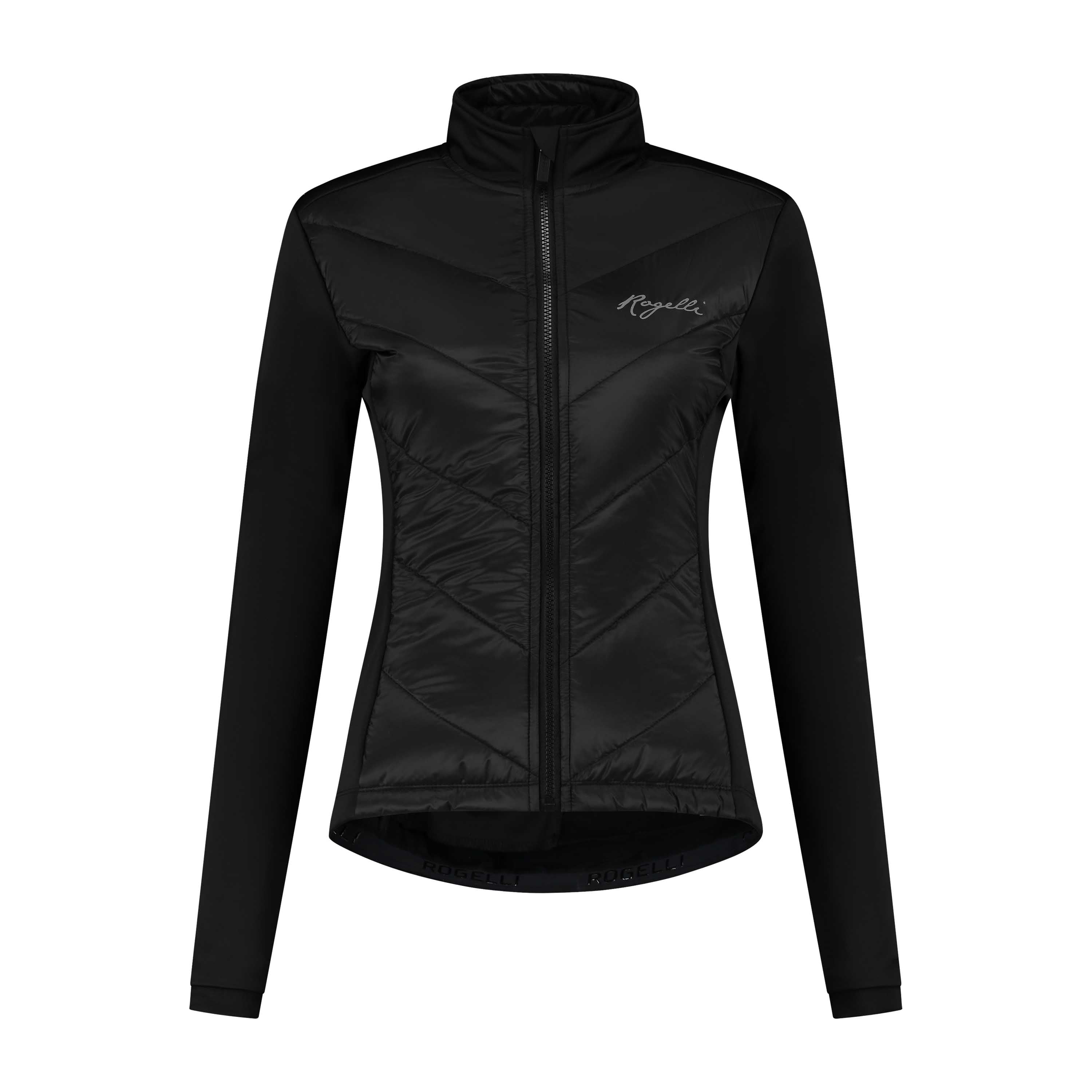 Wadded winter bicycle jacket ladies