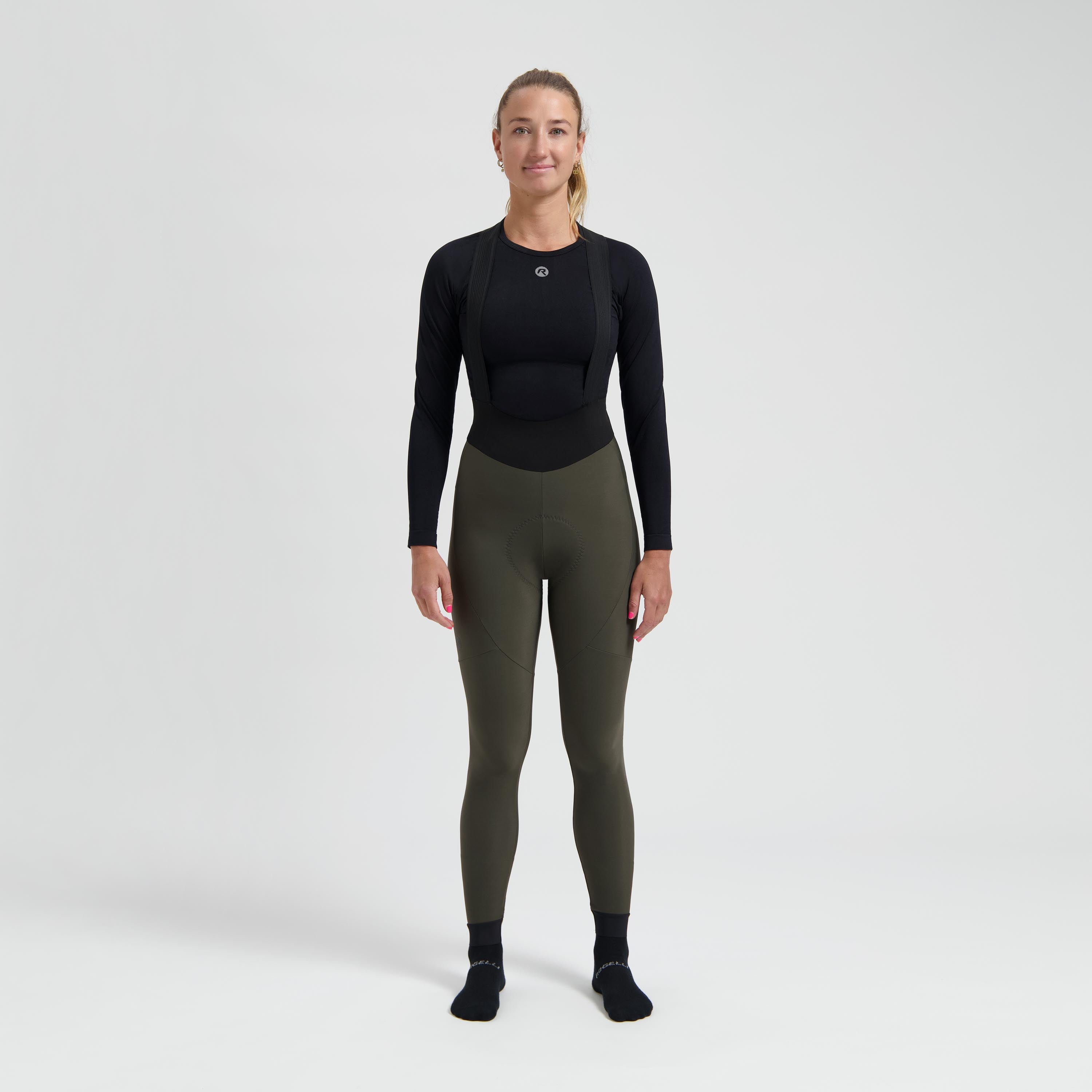 Signature Long cycling pants ladies - Army green