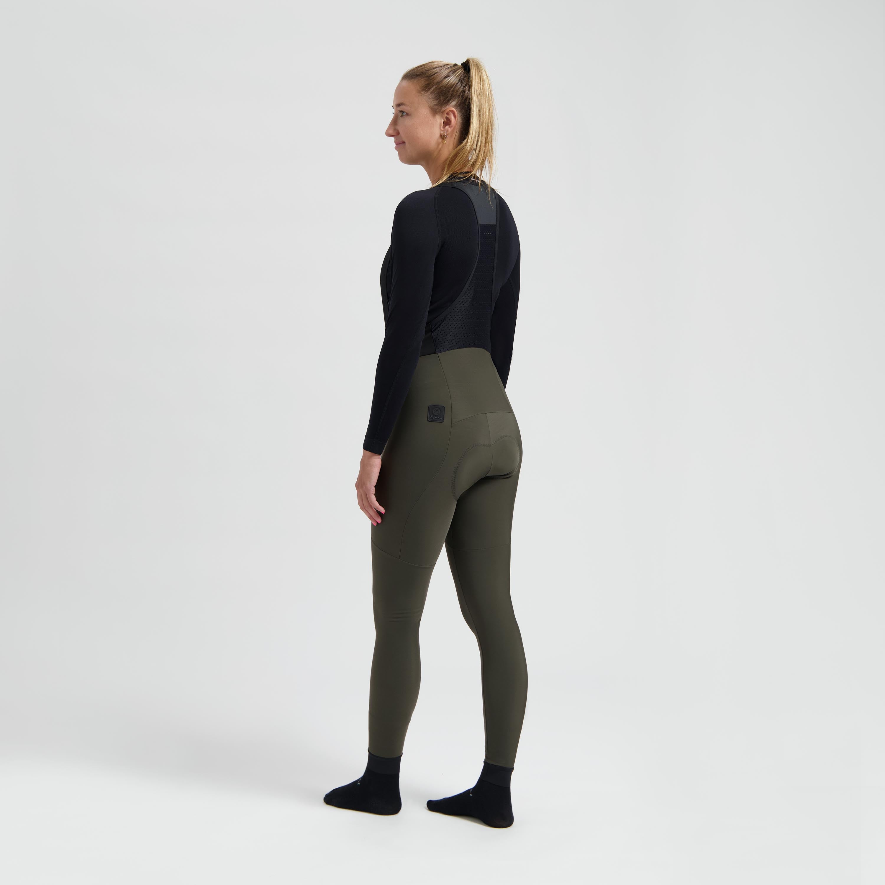 Signature Long cycling pants ladies - Army green
