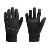 Rogelli Essential fietshandschoenen winter dames zwart.