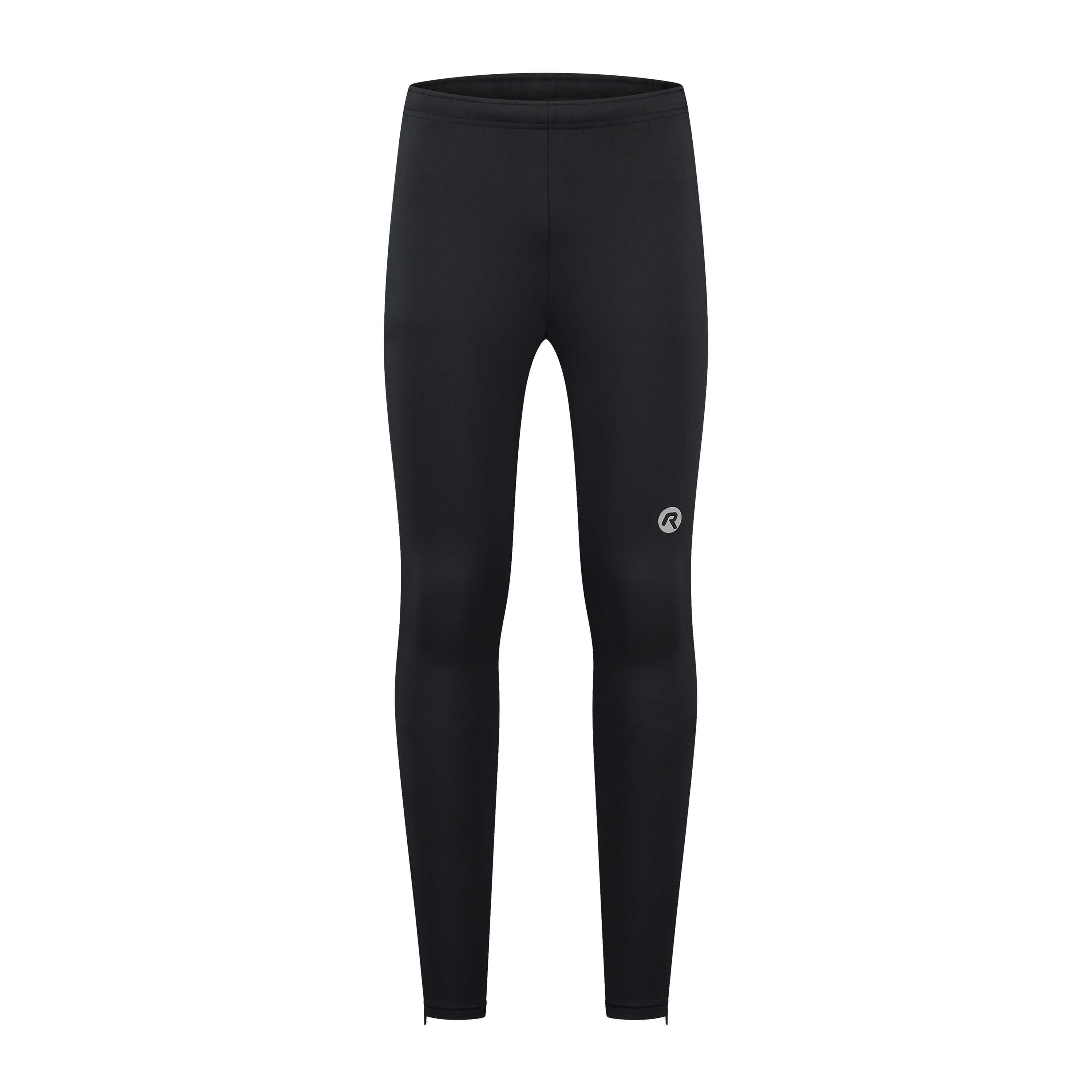 Core Long lined running Men - Black/neon yellow