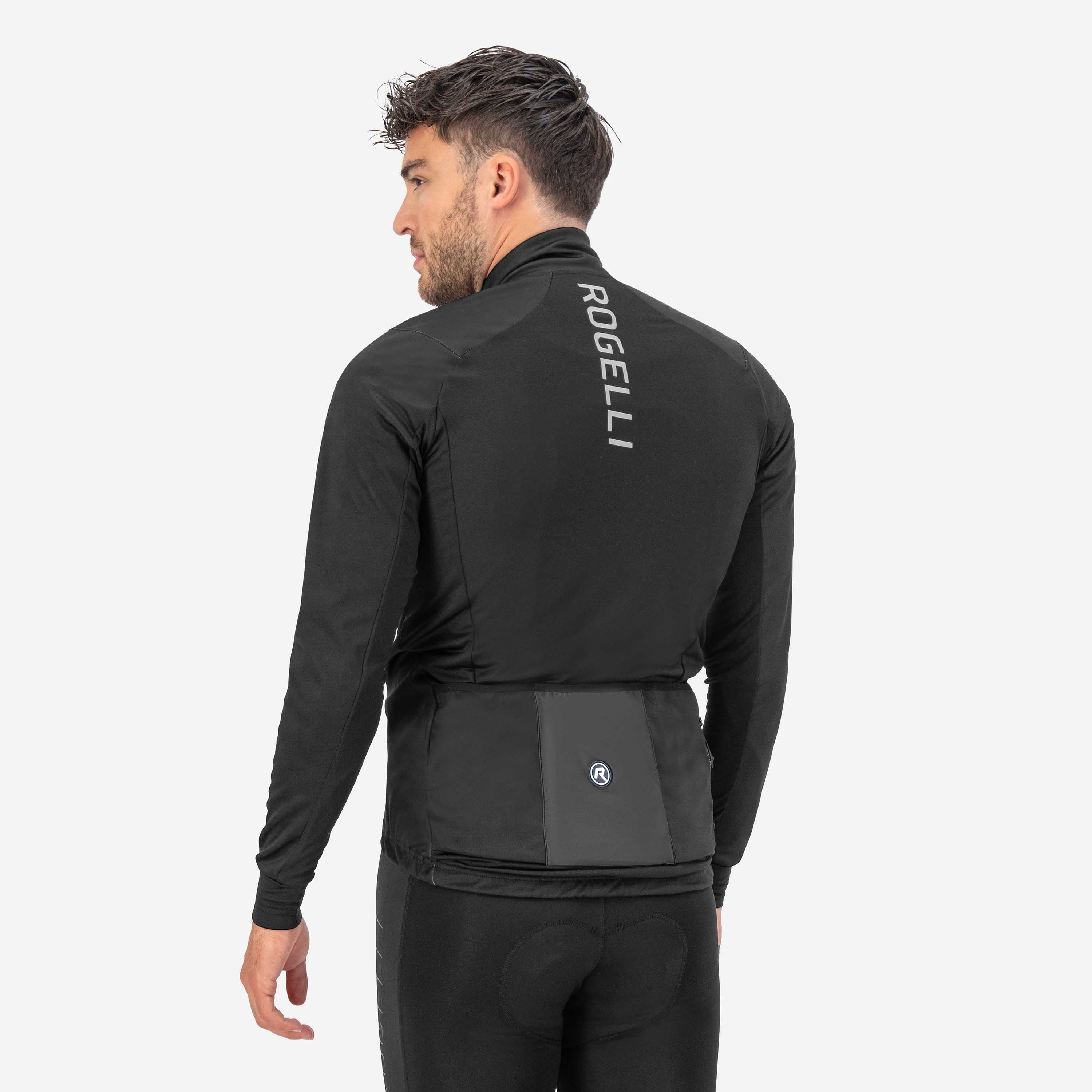 Radius winter bicycle jacket Men - Black