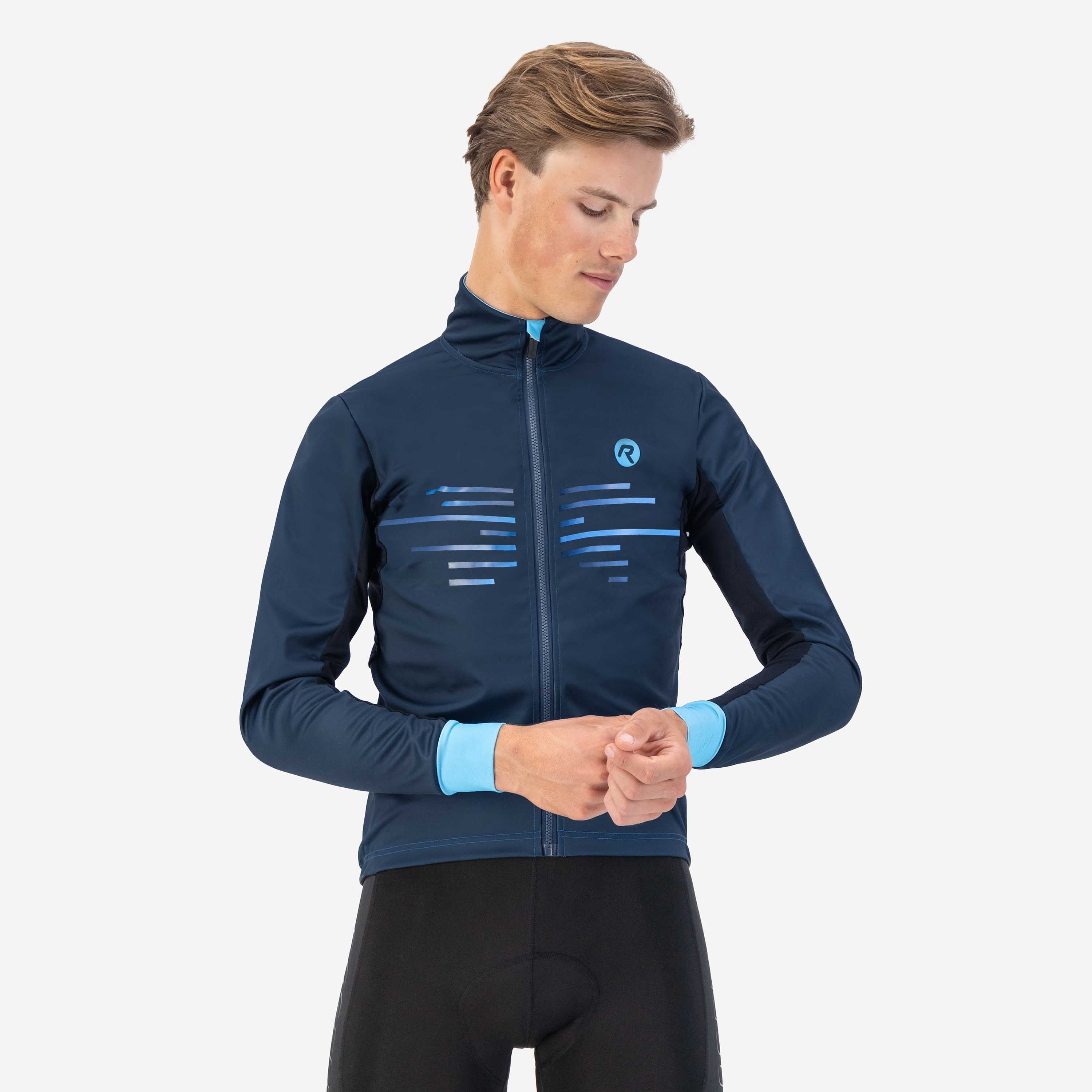 Radius winter bicycle jacket Men - Blue