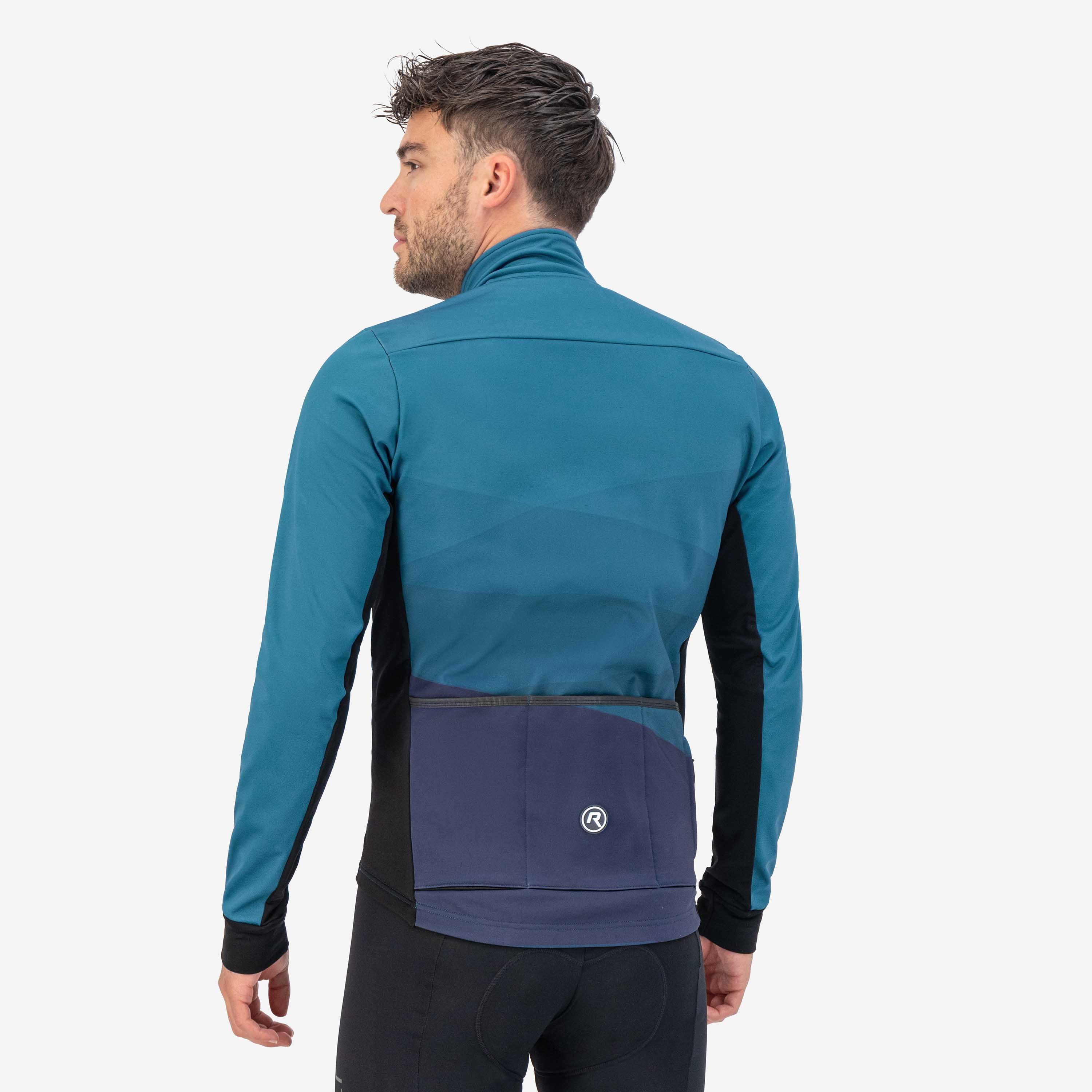 Tarax Fietsjack Winter - Blauw
