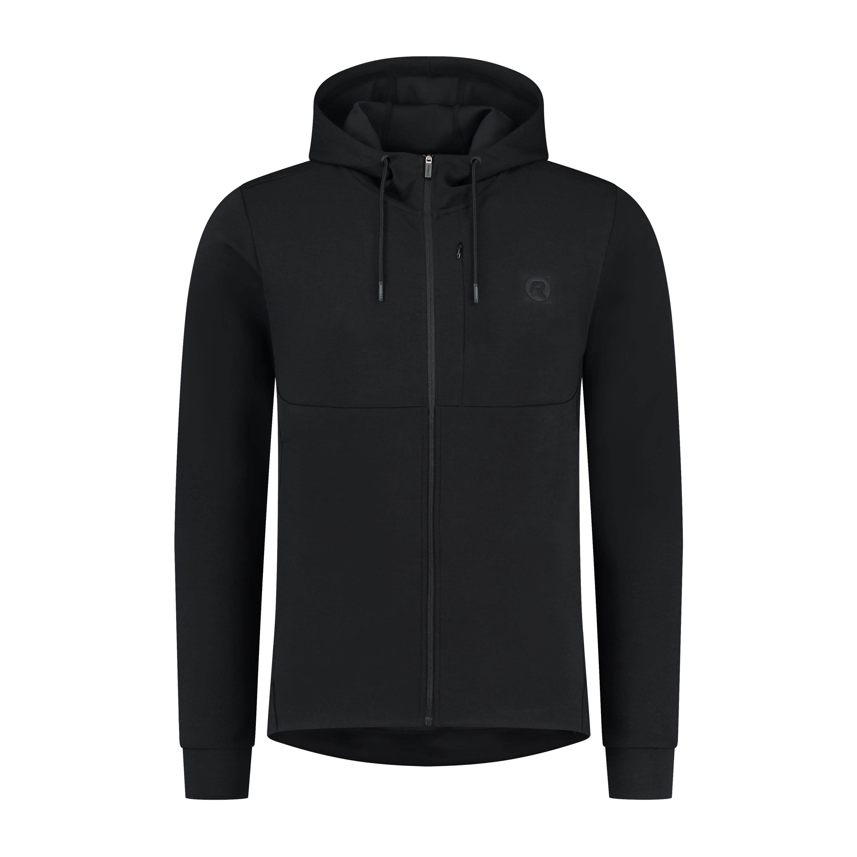 Training II cardigan with hood Men - Black