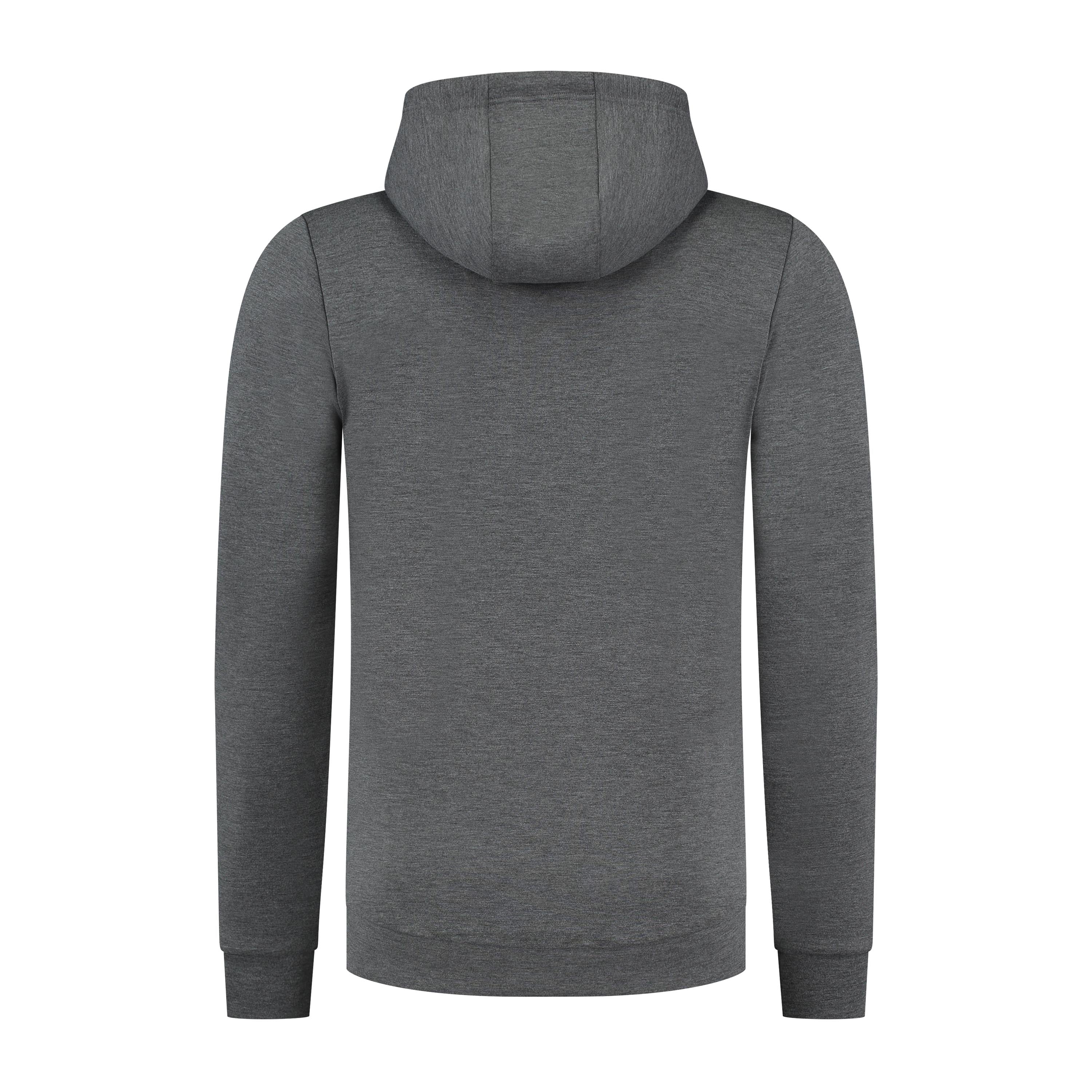 Training II cardigan with hood Men - Gray