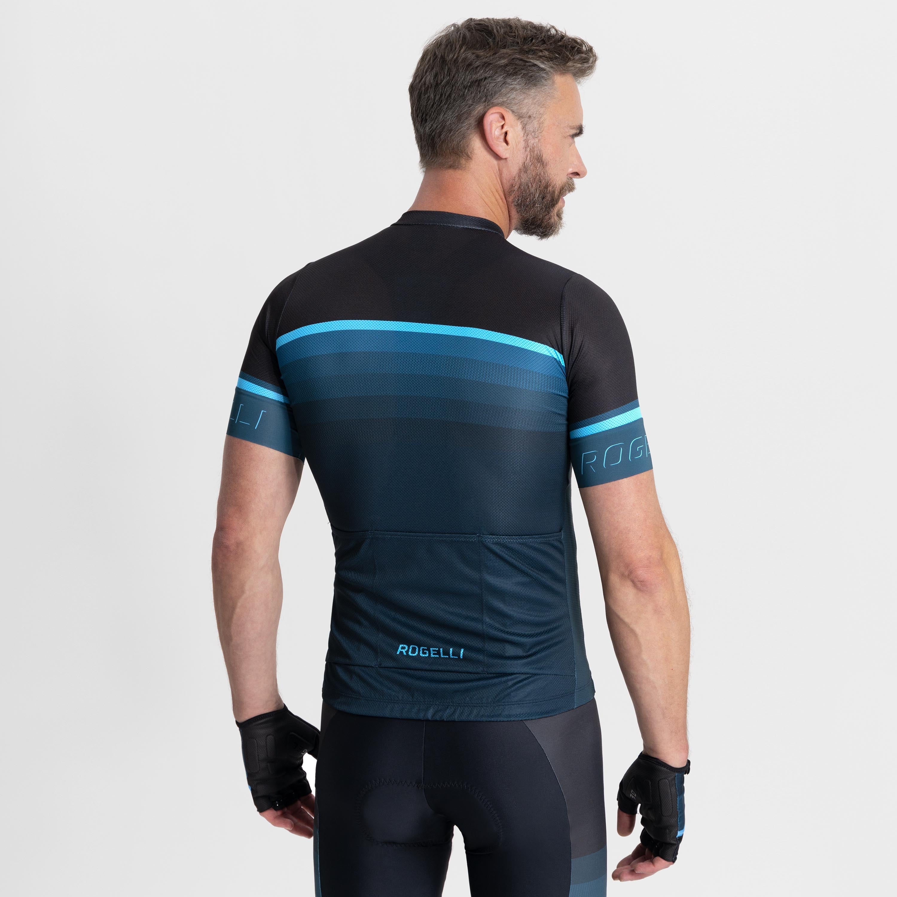 Hero II bicycle shirt Men - Black/blue