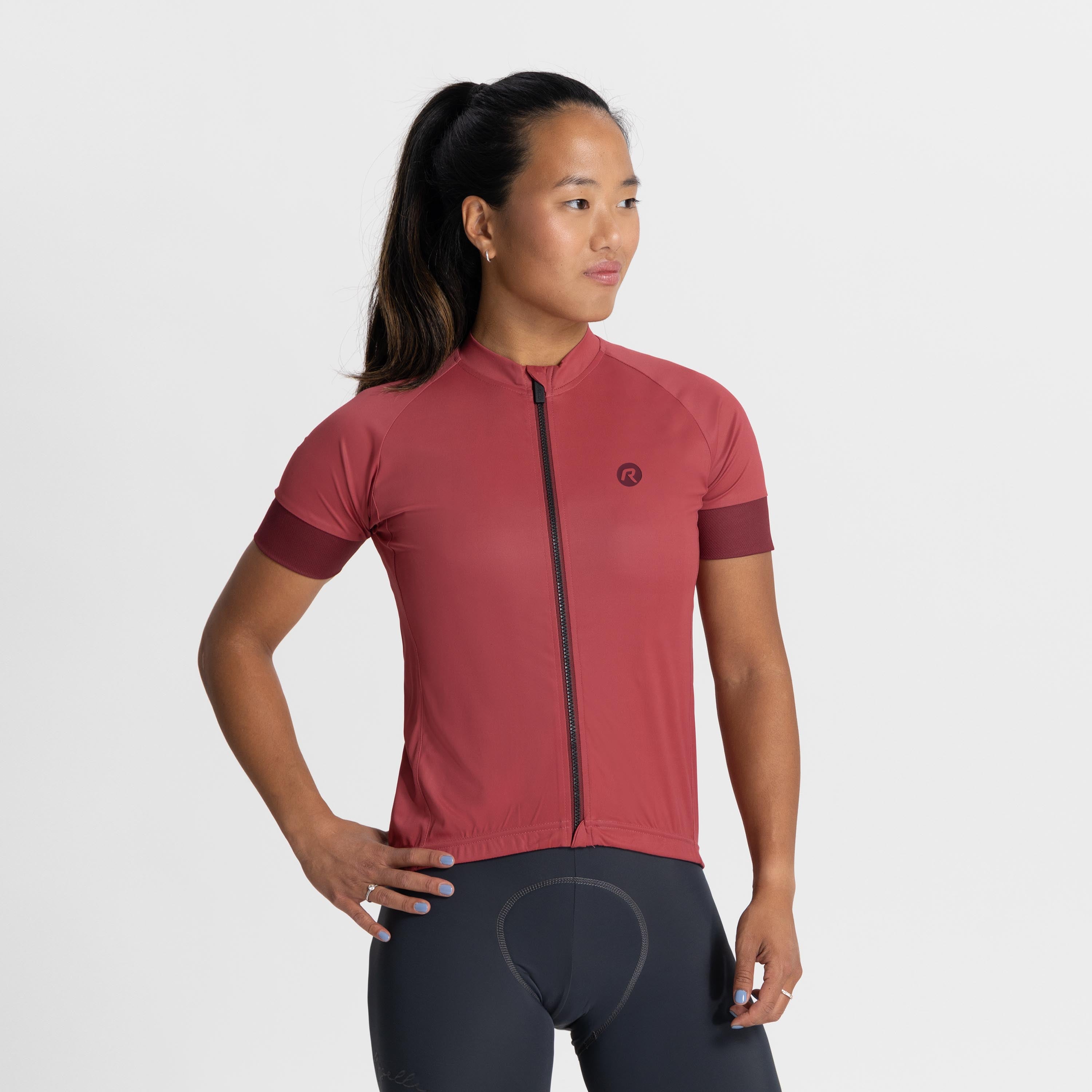 Modesta Cycling jersey Women -Cherry