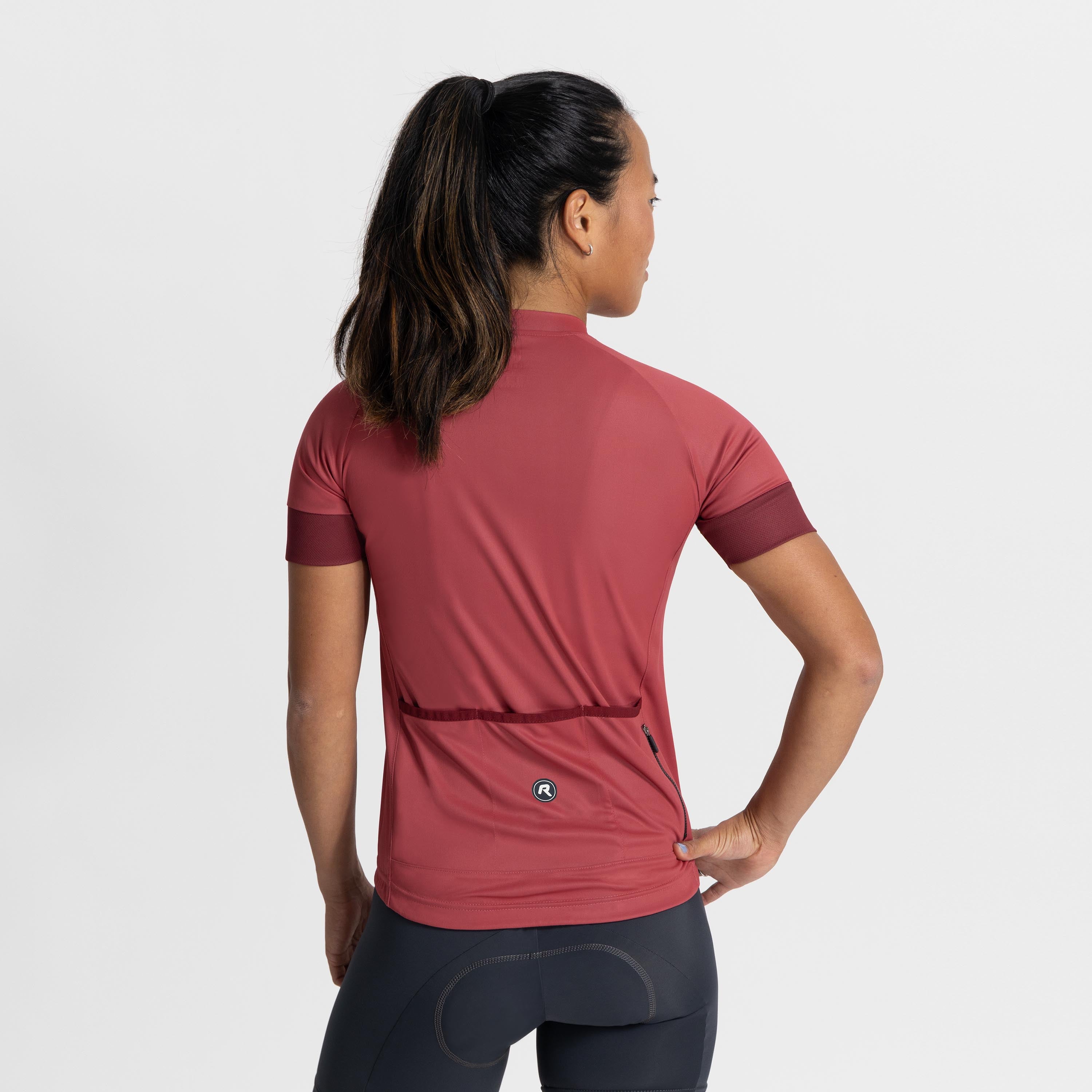 Modesta Fietsshirt Dames - Cherry