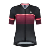 Impress II Cycling jersey Women - Bordeaux/Coral
