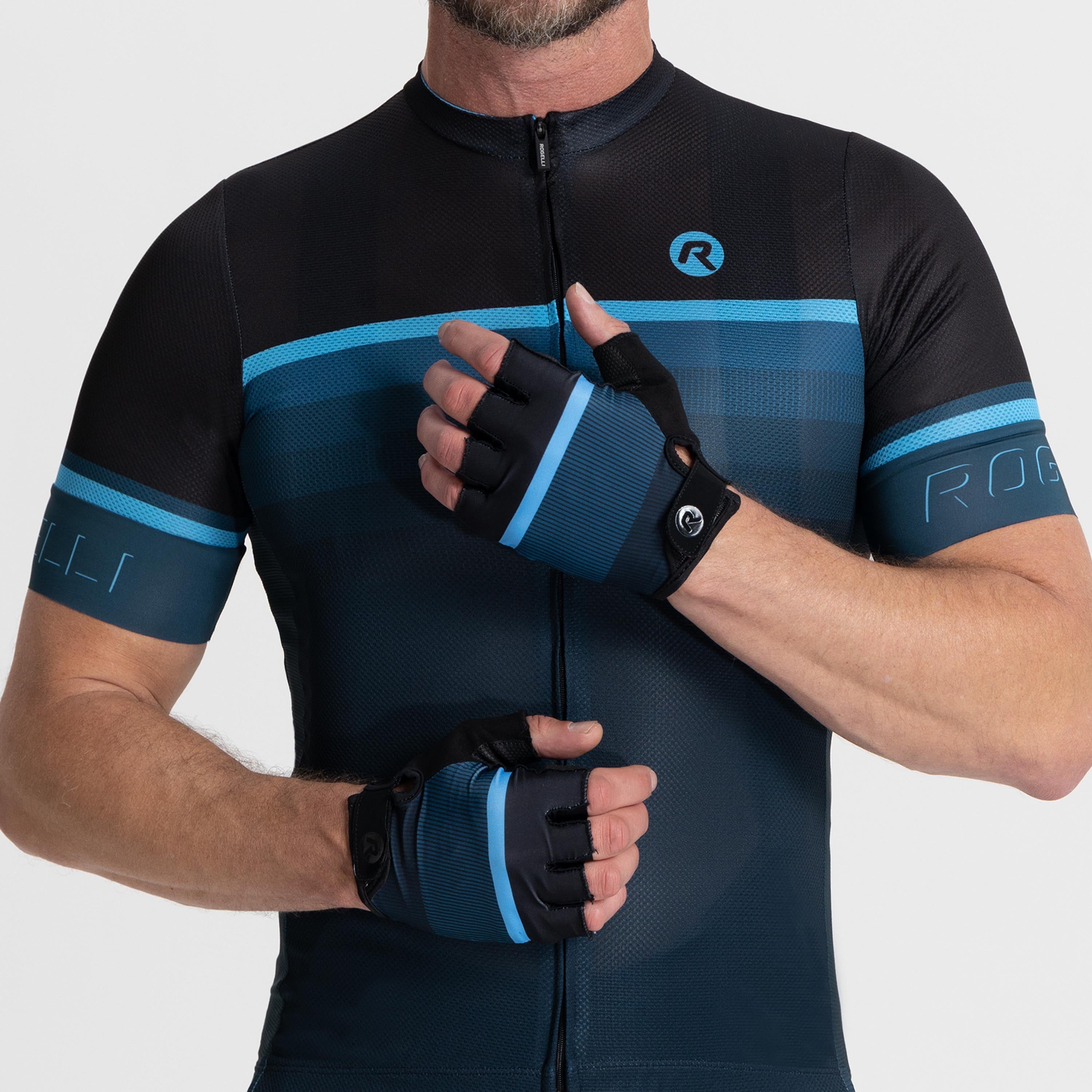 Hero II Fietshandschoenen Heren - Zwart/Blauw
