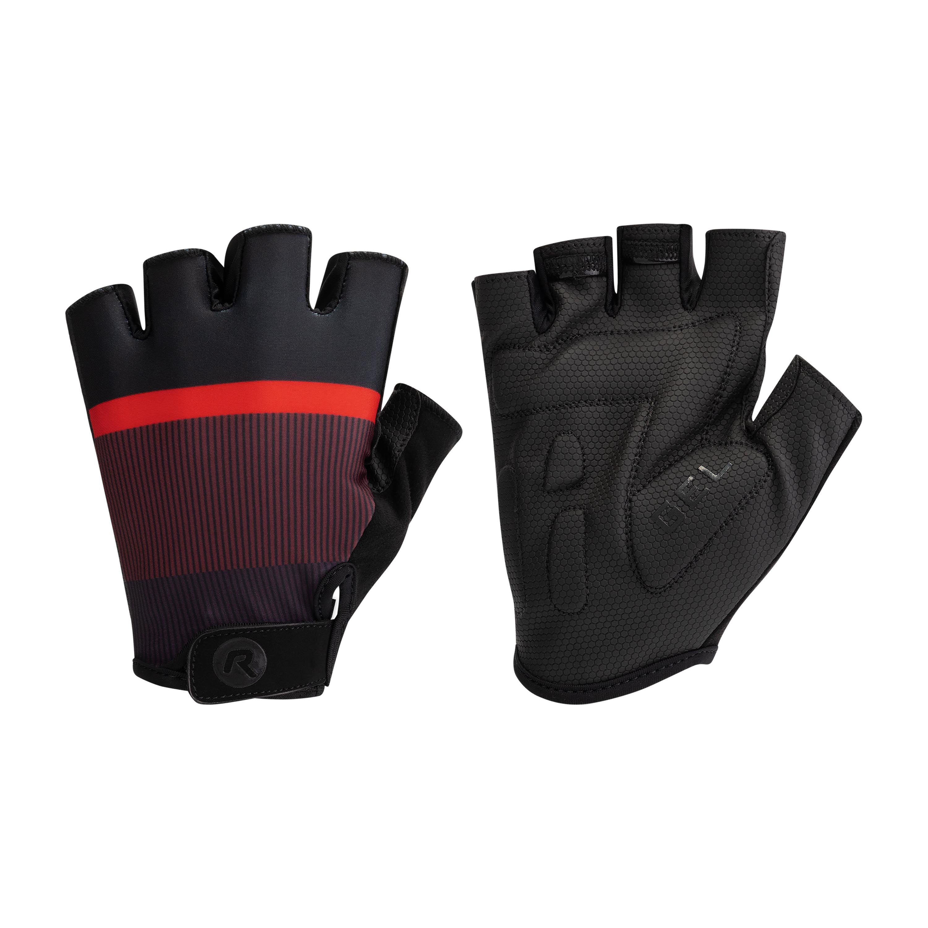 Hero II Fietshandschoenen Heren - Zwart/Bordeaux/Rood