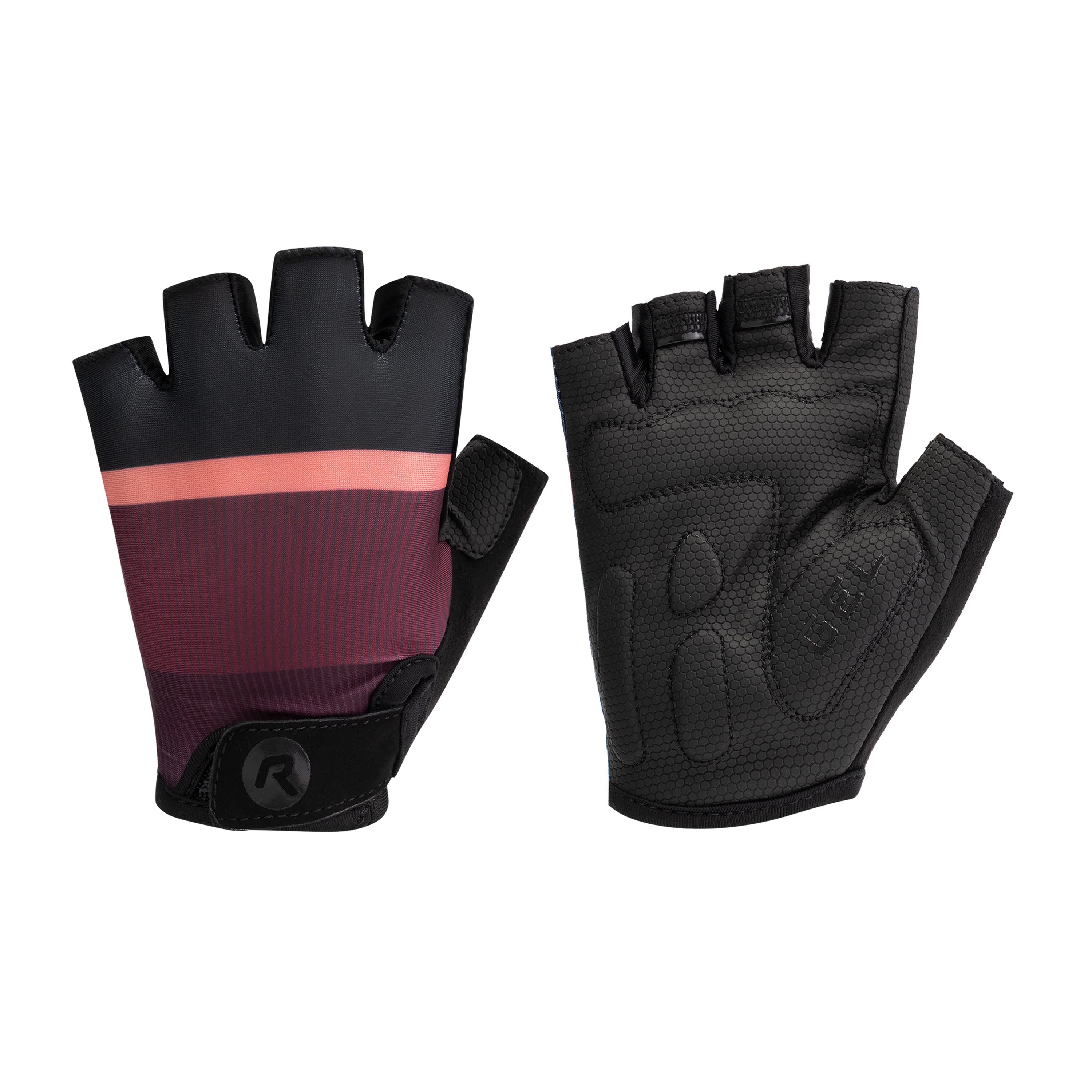 Impress II Cycling gloves Ladies - Bordeaux/Koraal