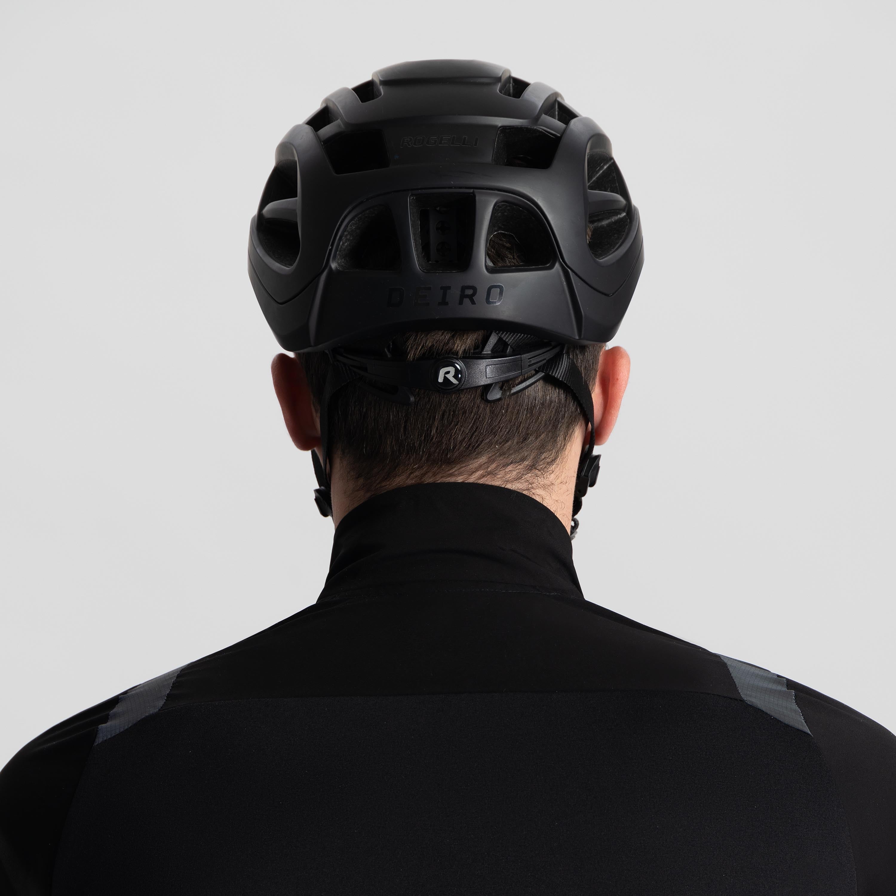 Deiro bicycle helmet - black