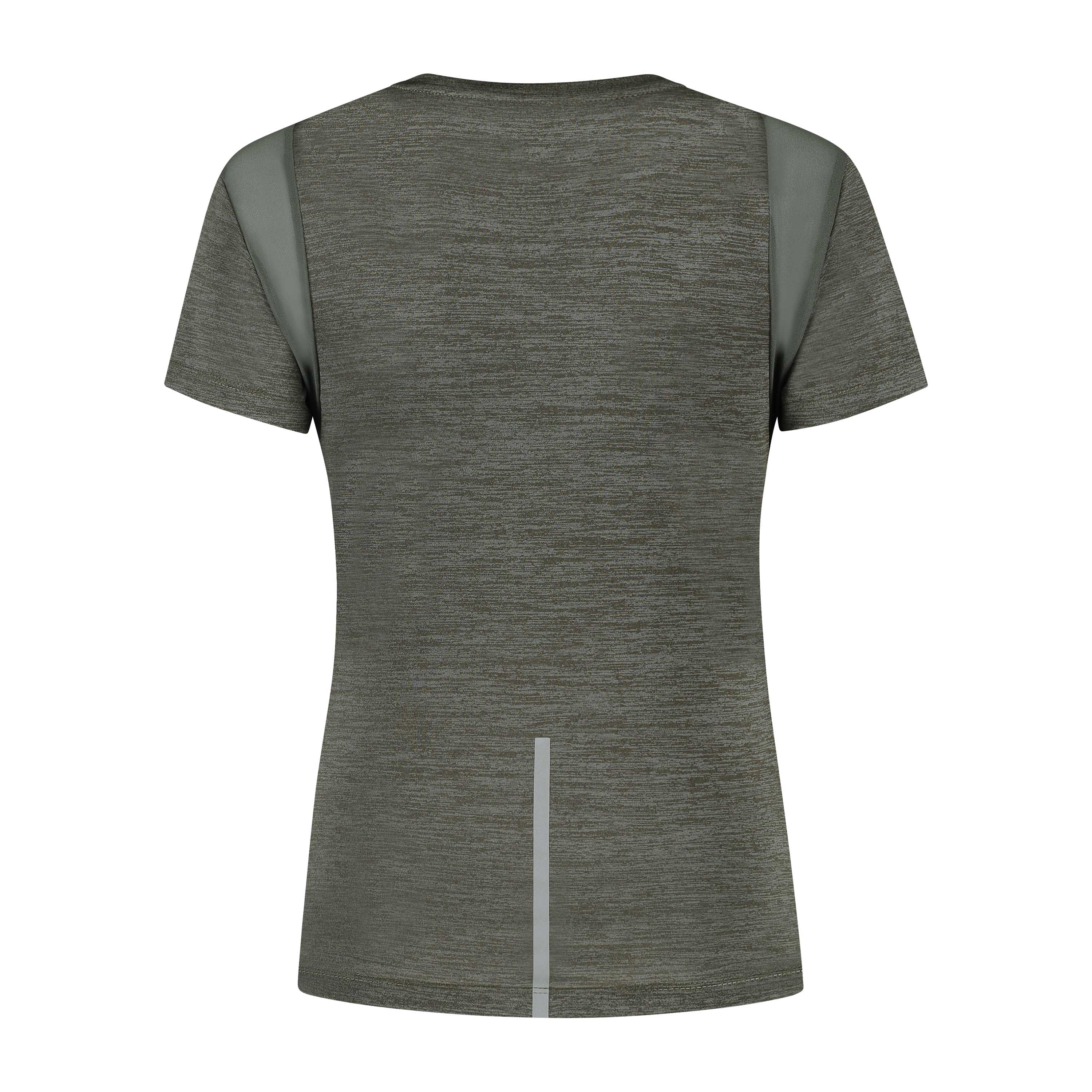 Kya Hardloopshirt Dames grijs