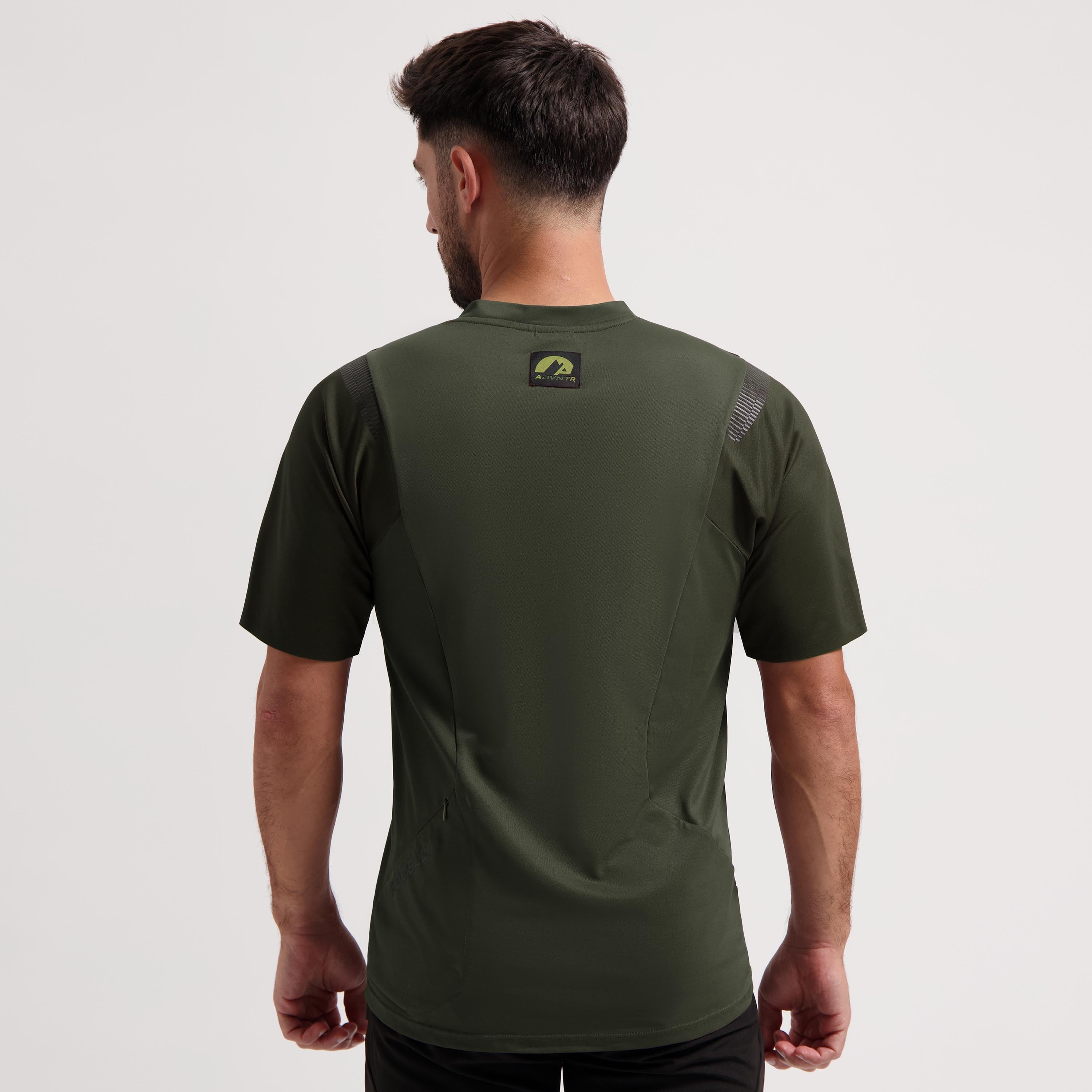 Advntr distance MTB shirt Men - Army green