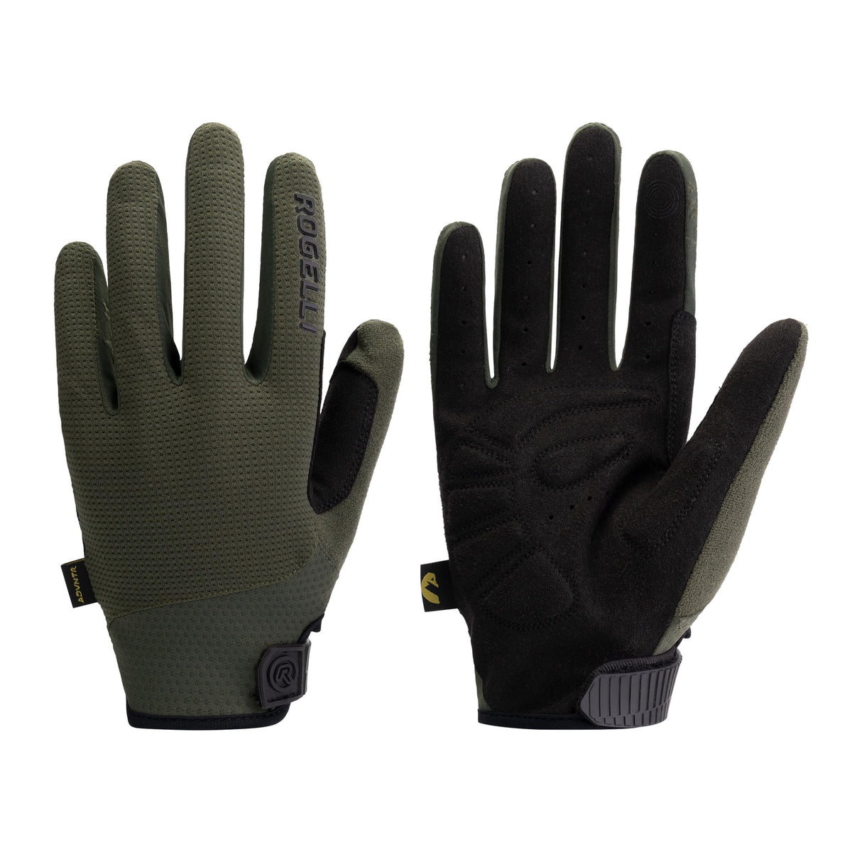 ADVNTR Gel MTB-Handschuhe Herren - Armeegrün