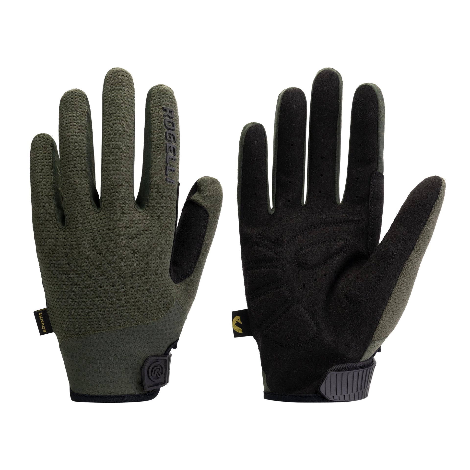 ADVNTR Gel MTB-Handschuhe Herren - Armeegrün