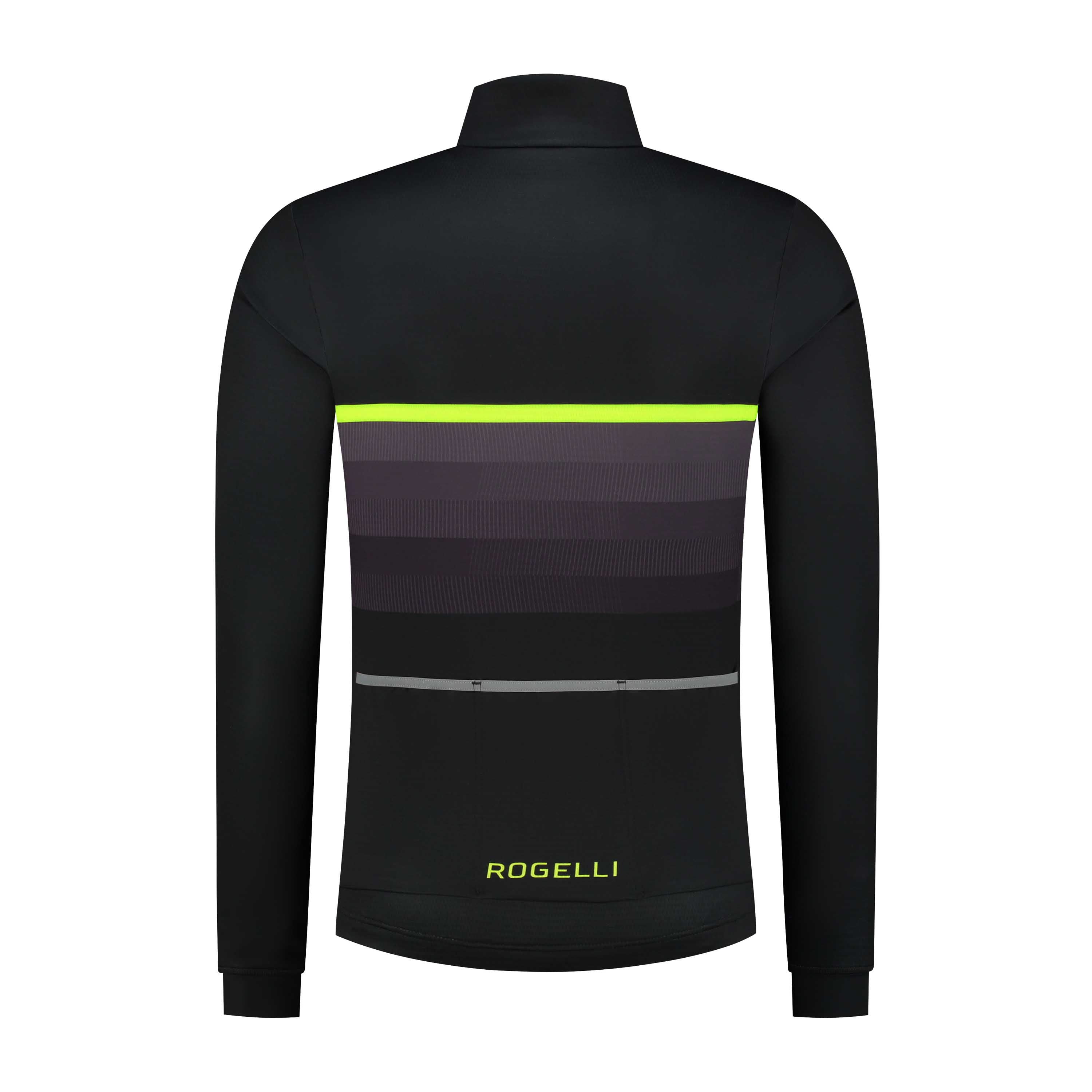 Hero II bicycle shirt Long sleeve Men - Black/neon yellow