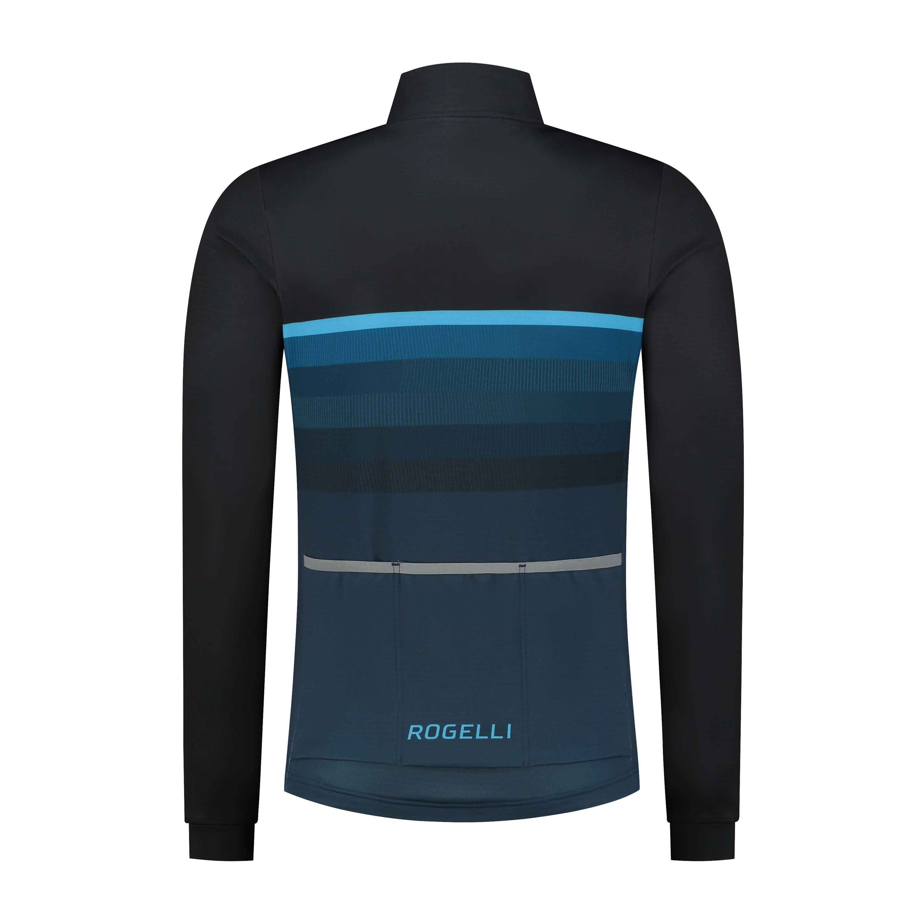 Hero II bicycle shirt Long sleeve Men - Black/blue