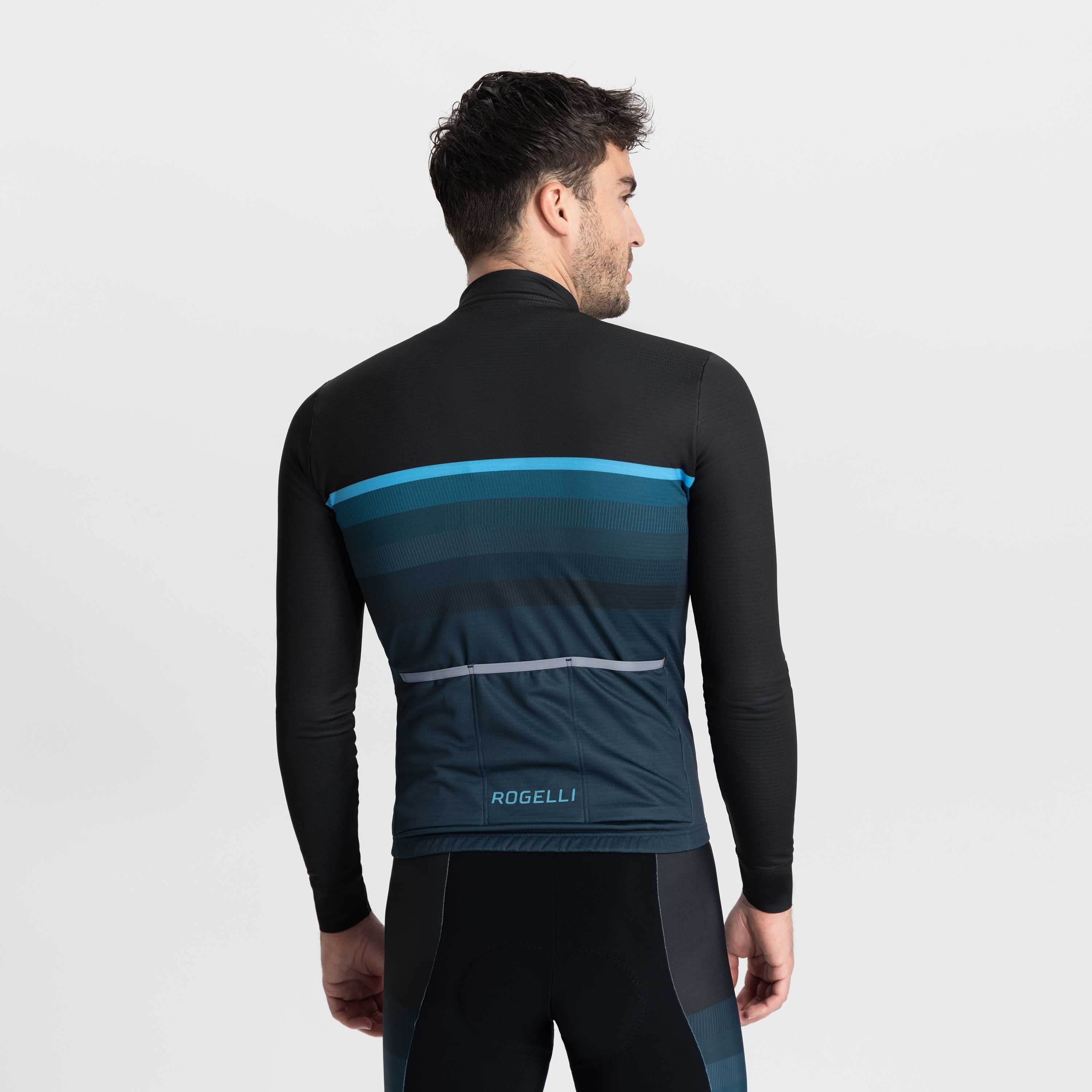 Hero II bicycle shirt Long sleeve Men - Black/blue