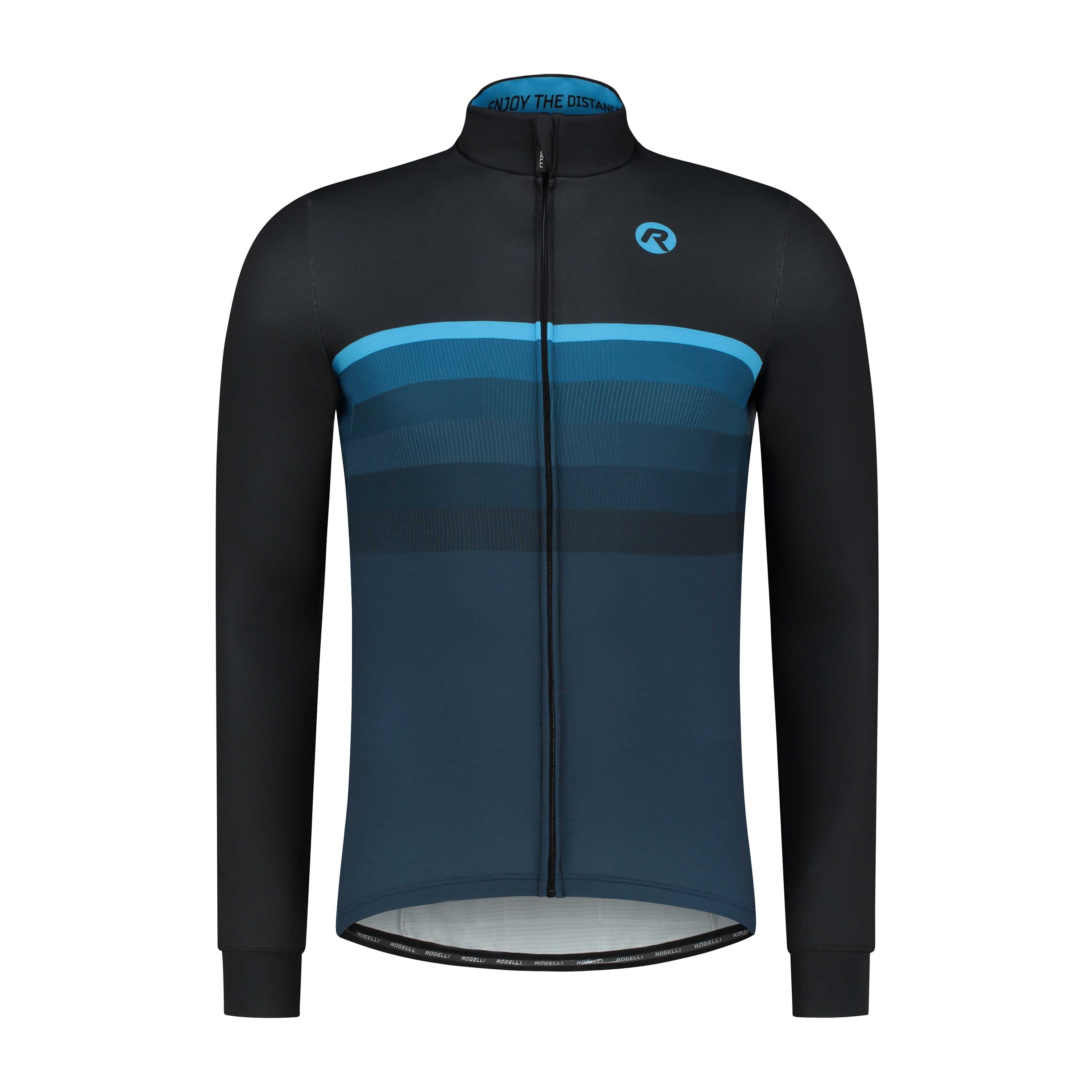 Hero II bicycle shirt Long sleeve Men - Black/blue