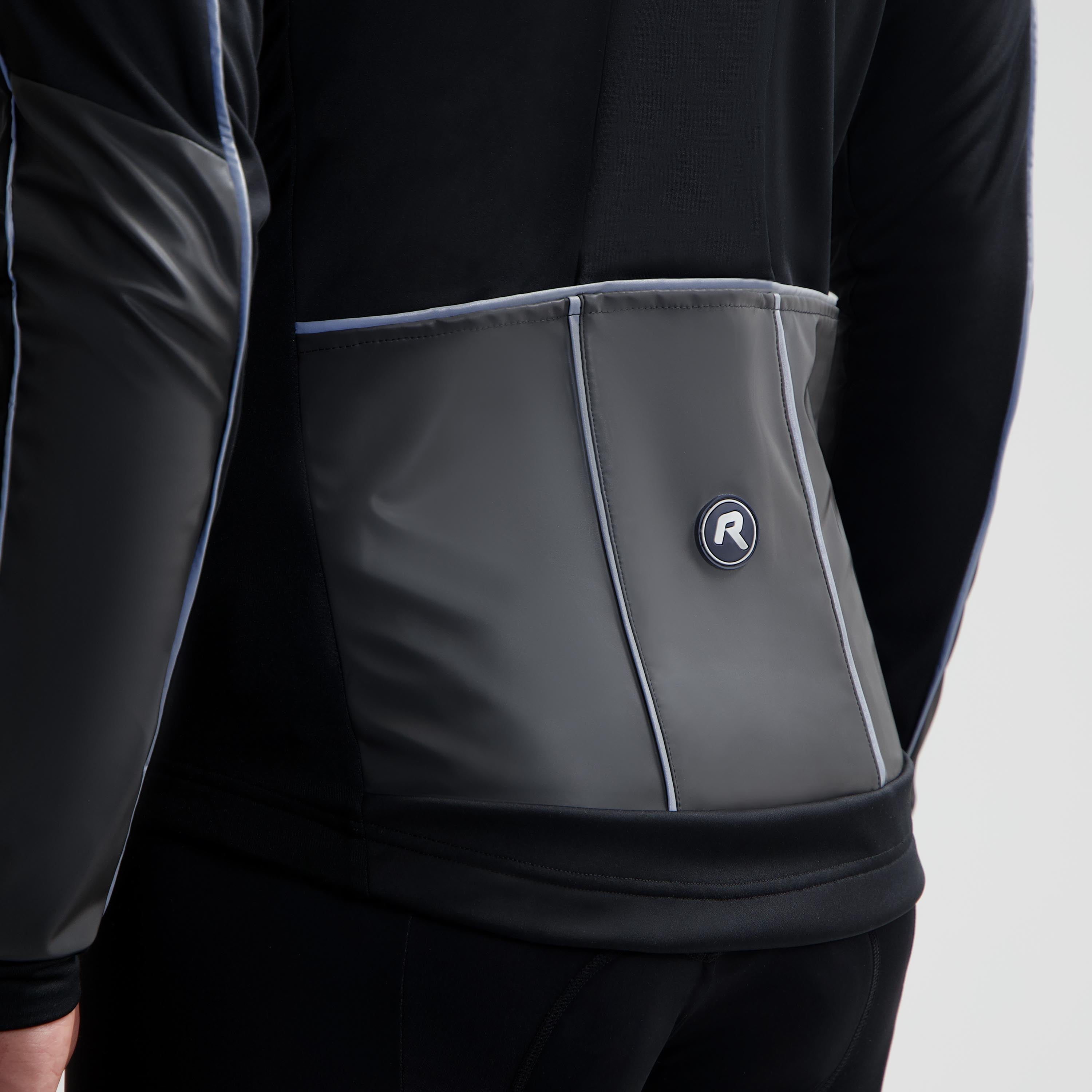 Essential Hi Vis Winter Cycling Jack Men - Black