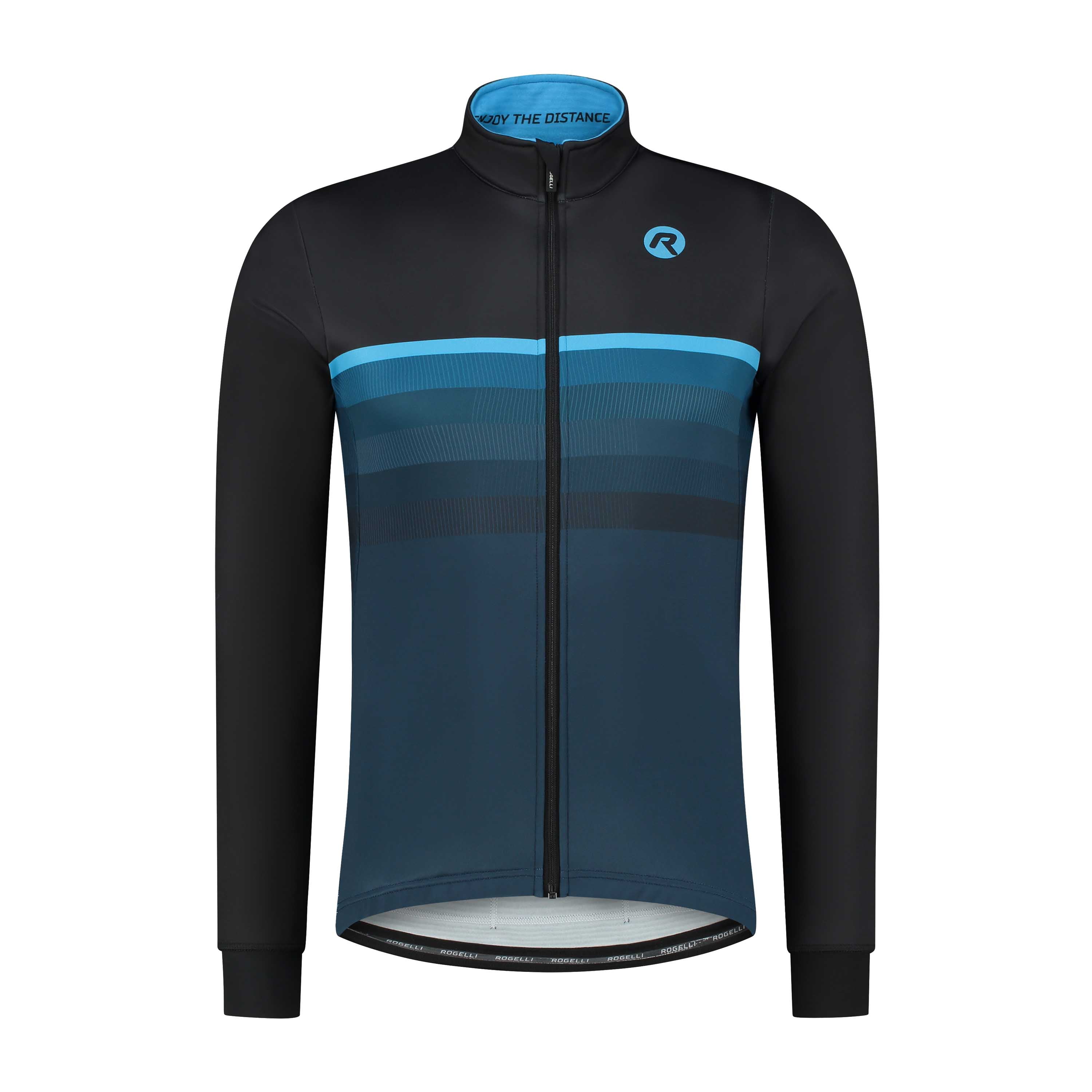 Hero II Winter bicycle jacket Men - Black/blue