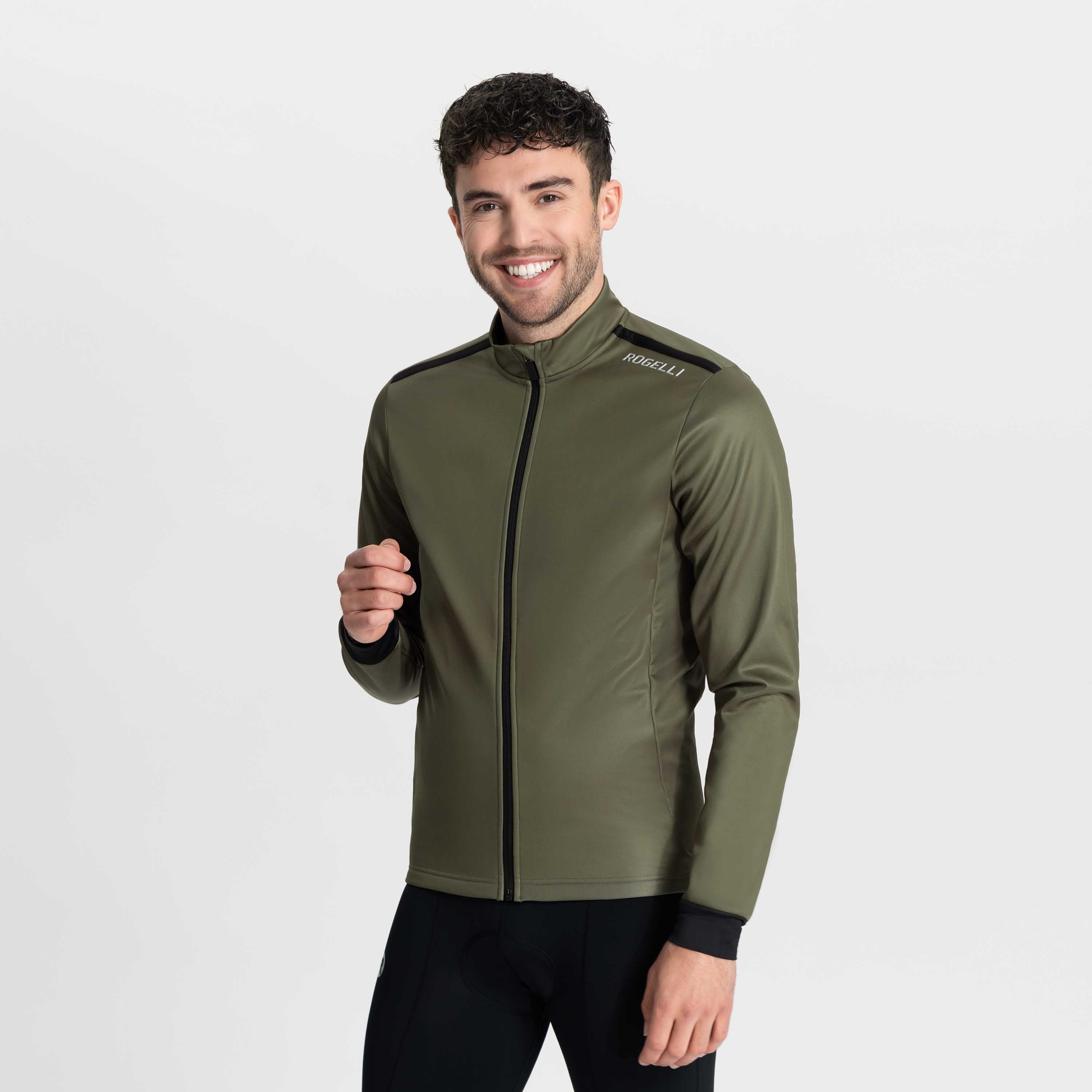 Core Winter bicycle jacket Men - Army green