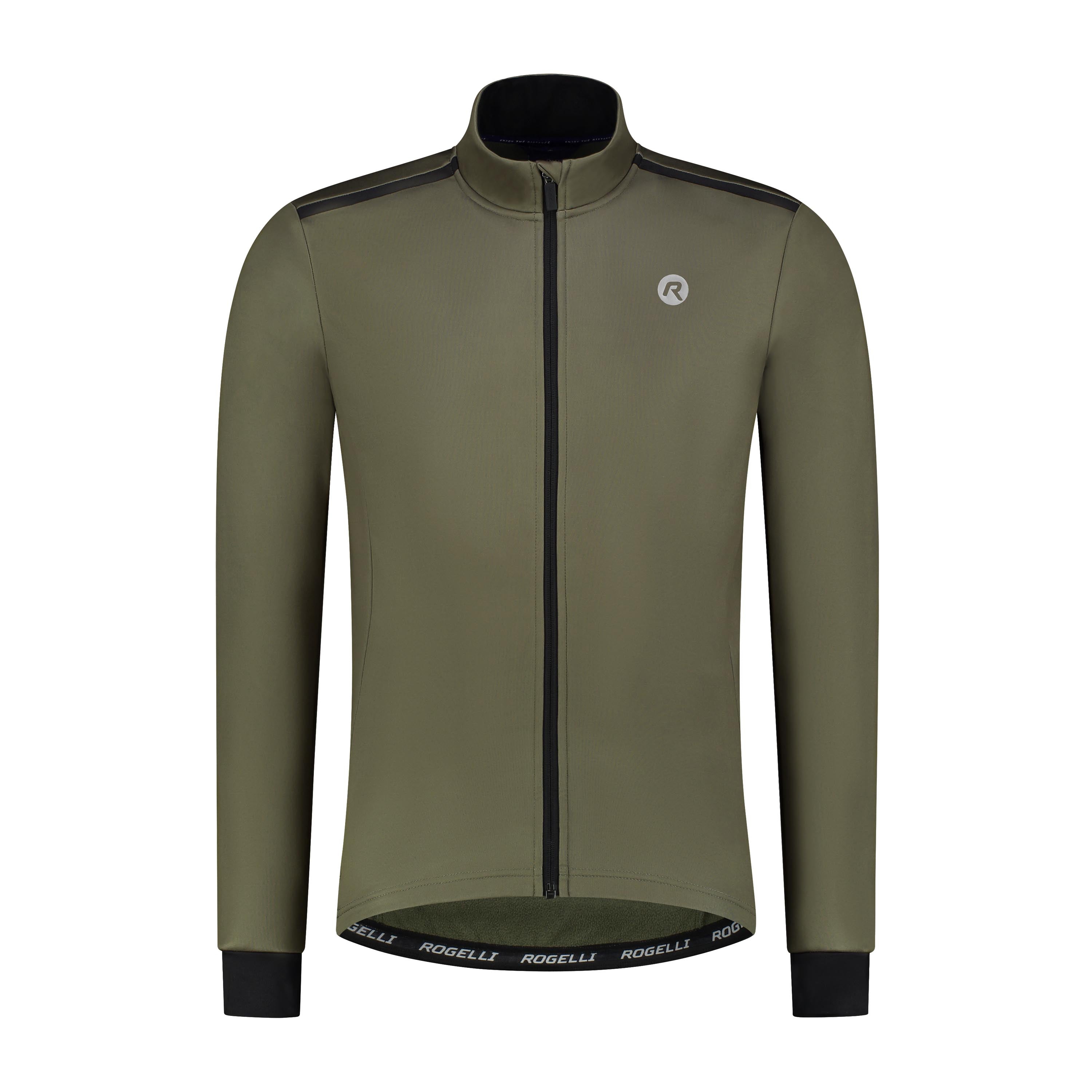 Core Winter Fietsjack Heren - Legergroen