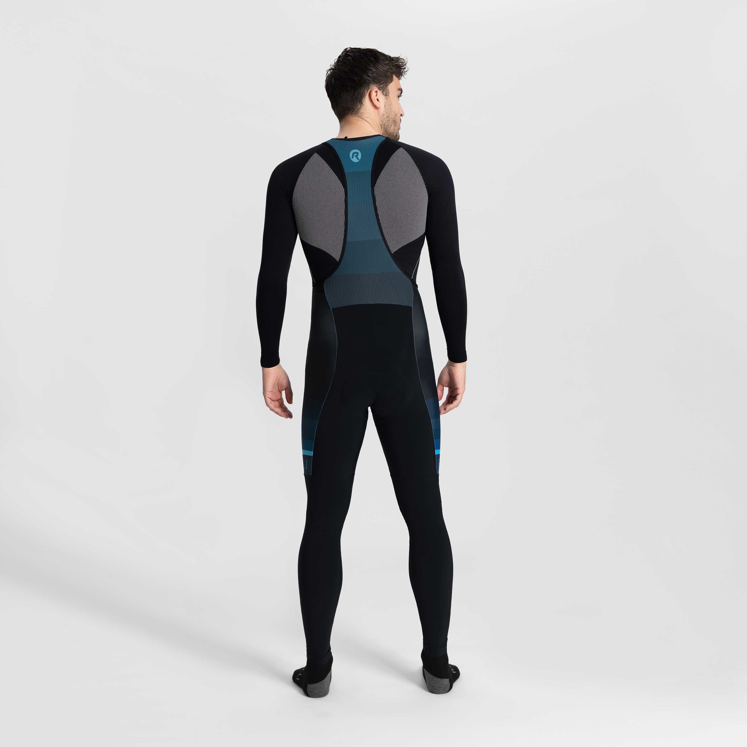 Hero II long cycling pants Men - Black/blue