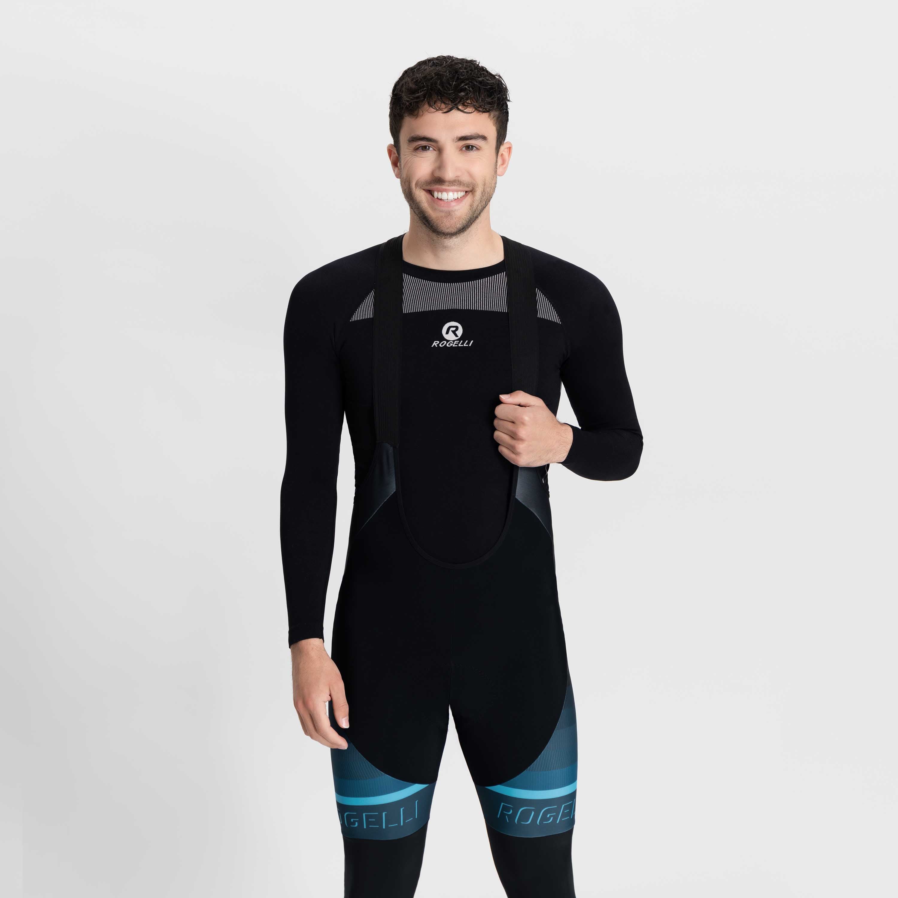 Hero II long cycling pants Men - Black/blue