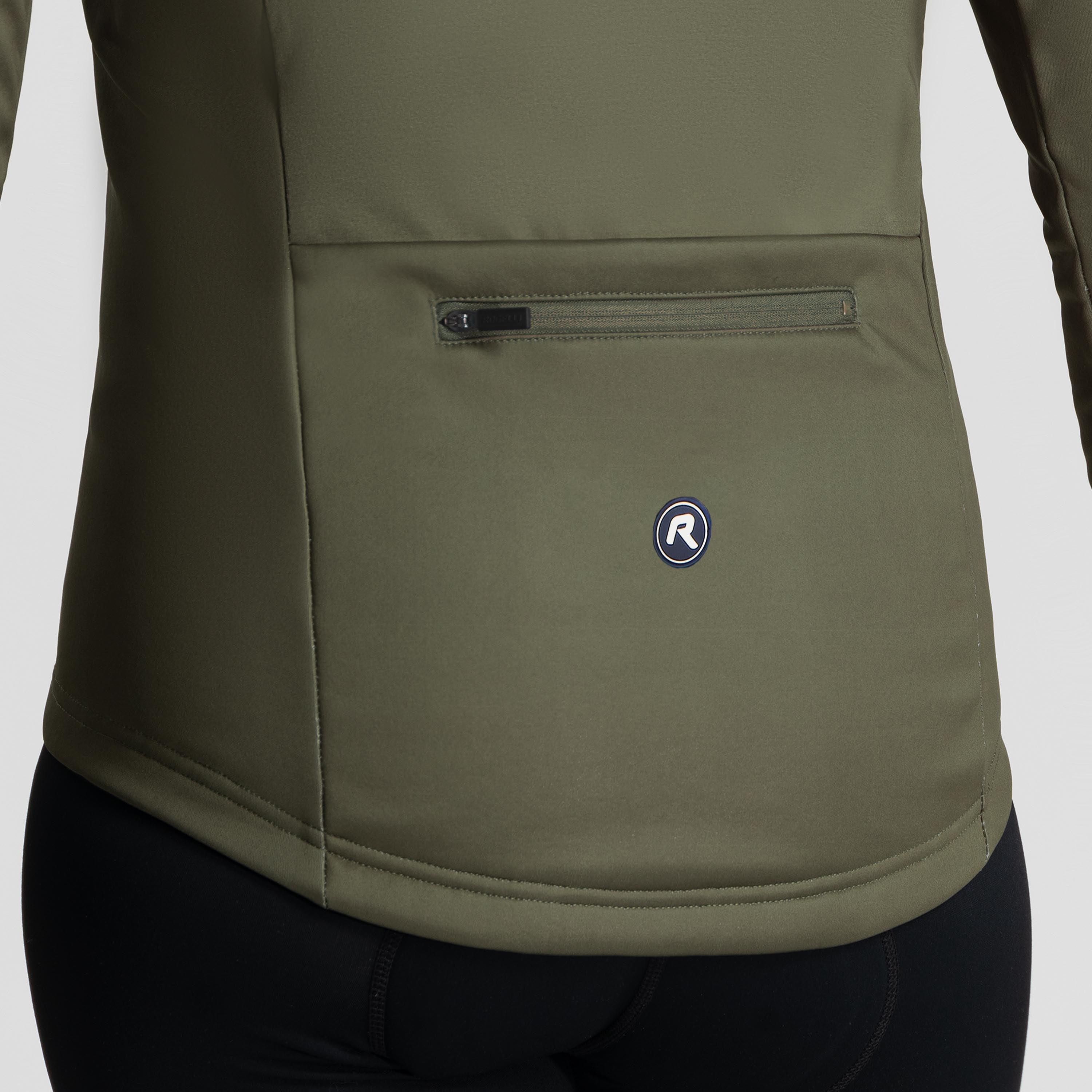 Core Winter bicycle jacket ladies - army green