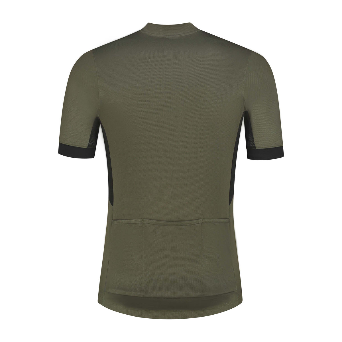 Rogelli Core fietsshirt heren groen korte mouw achterkant.