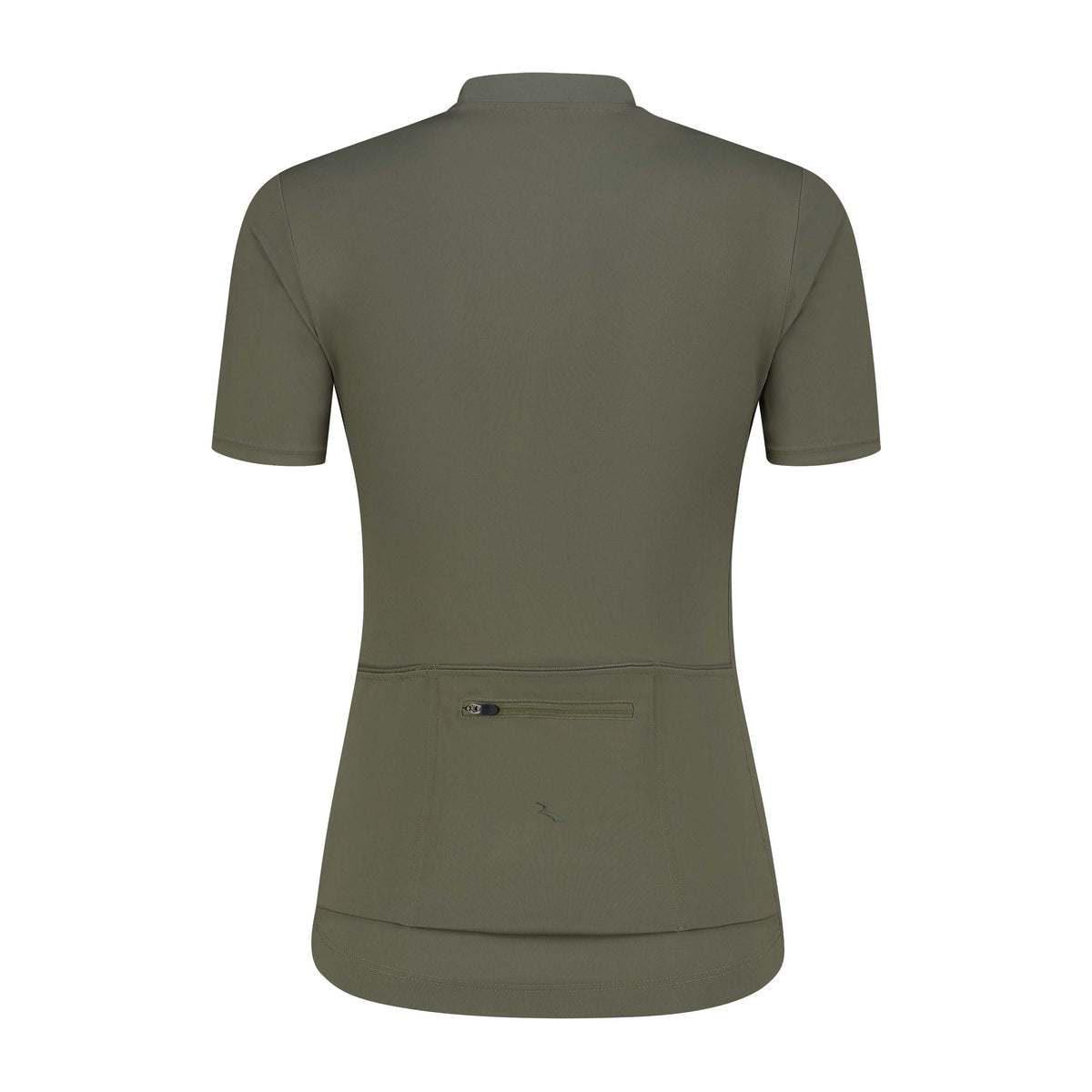 Rogelli Core fietsshirt dames groen korte mouw achterkant.