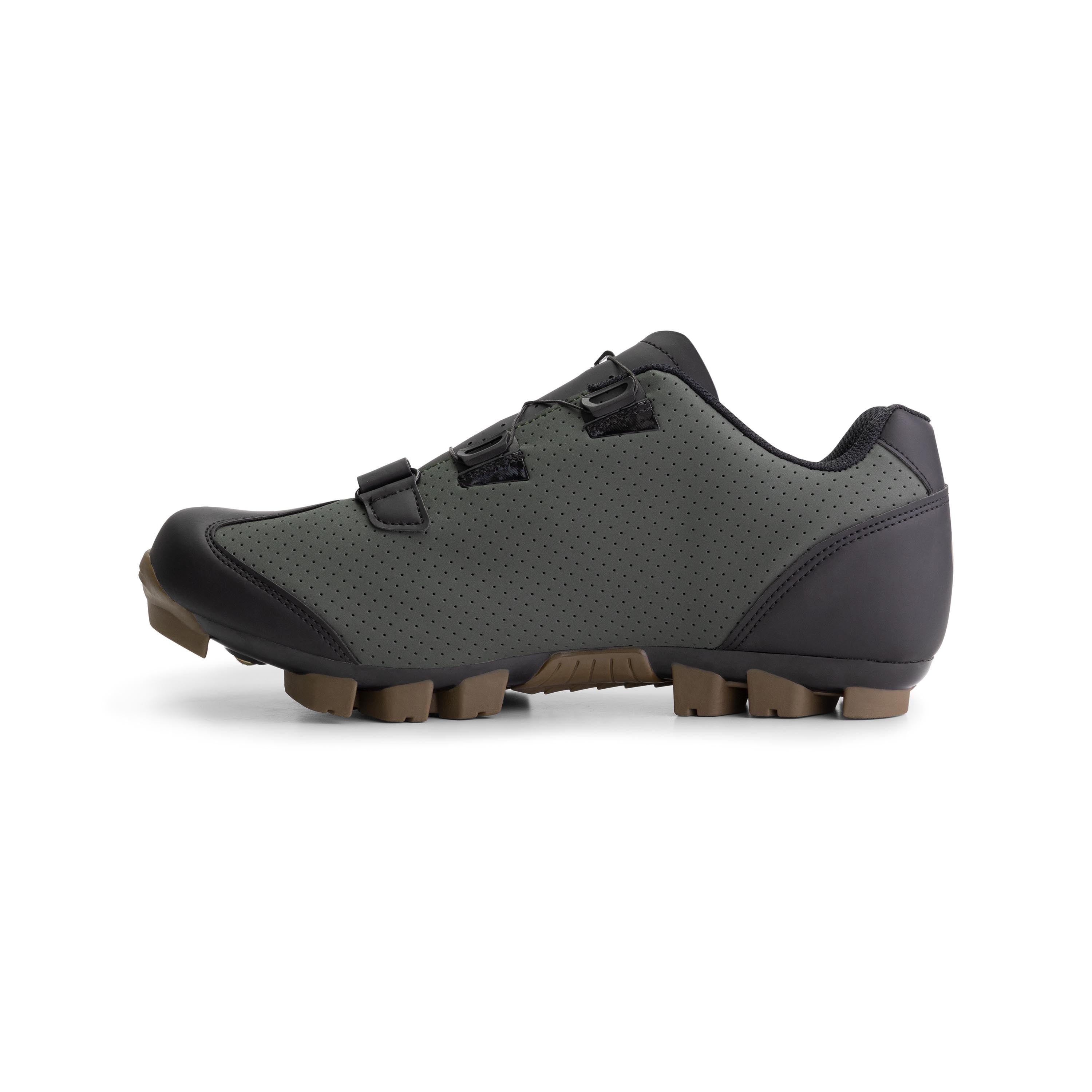 R-400X MTB shoes-Army green/Gum