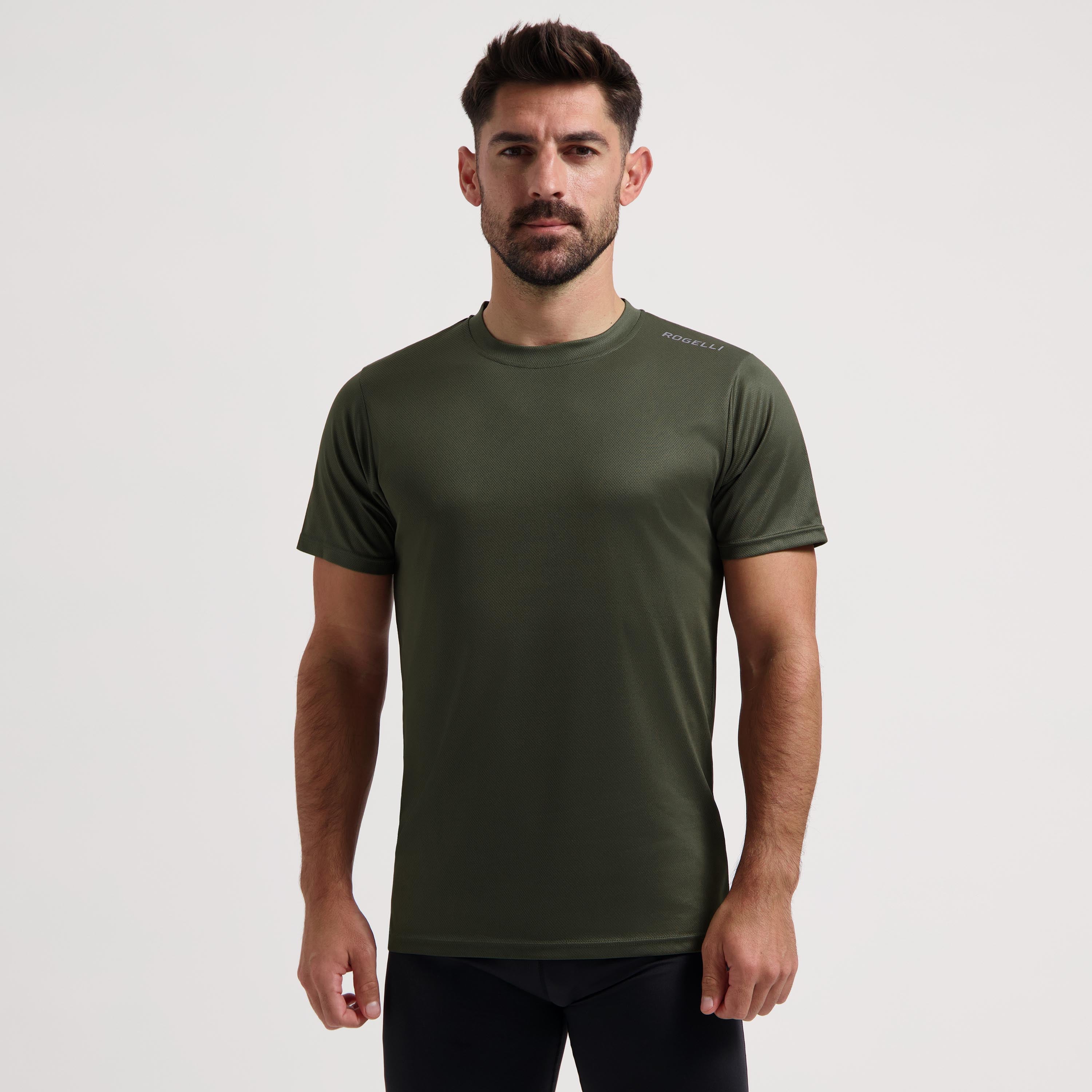 Promo running shirt - Army green