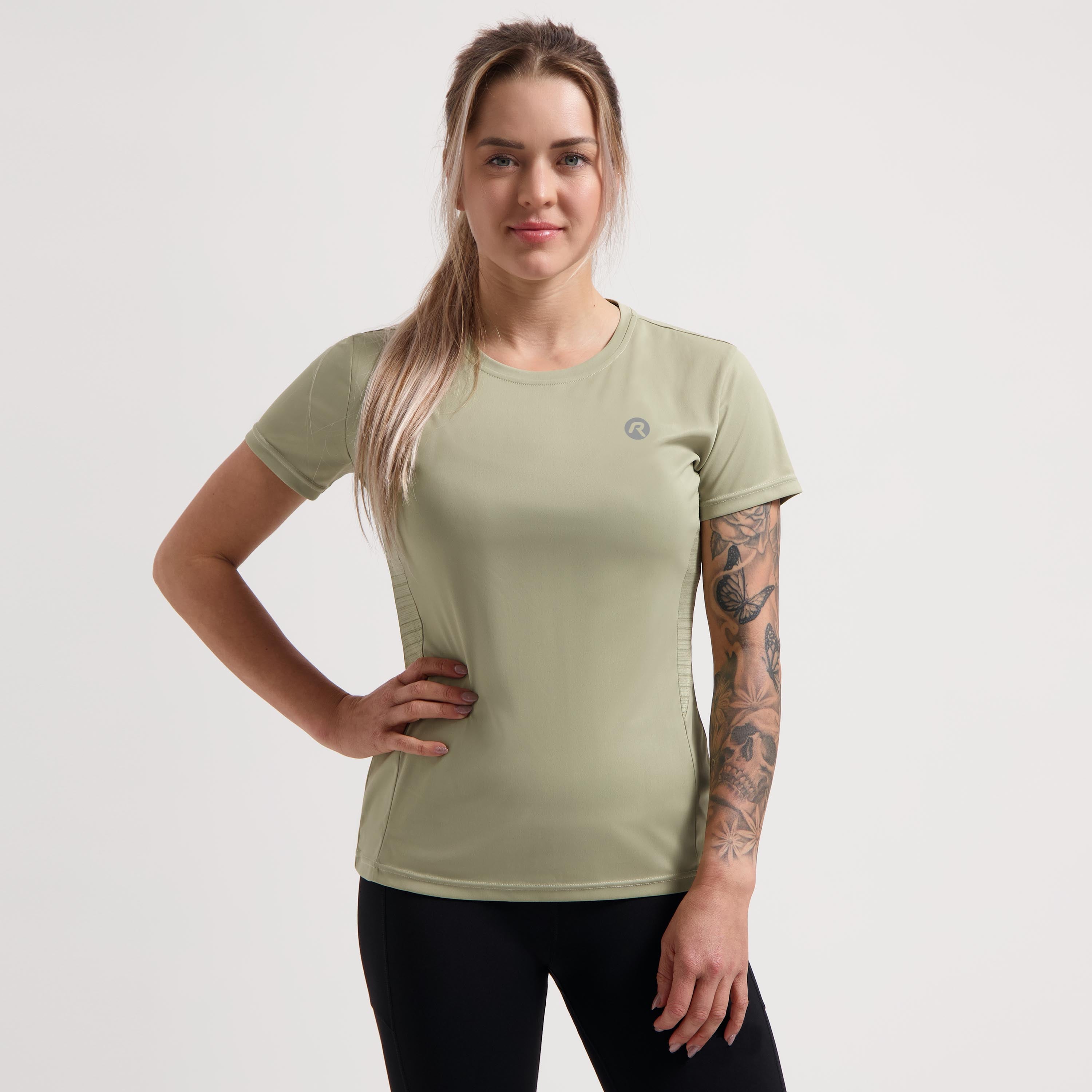 Core Running shirt Ladies - Taupe