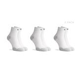 Rogelli Core 3-pack hardloopsokken wit.