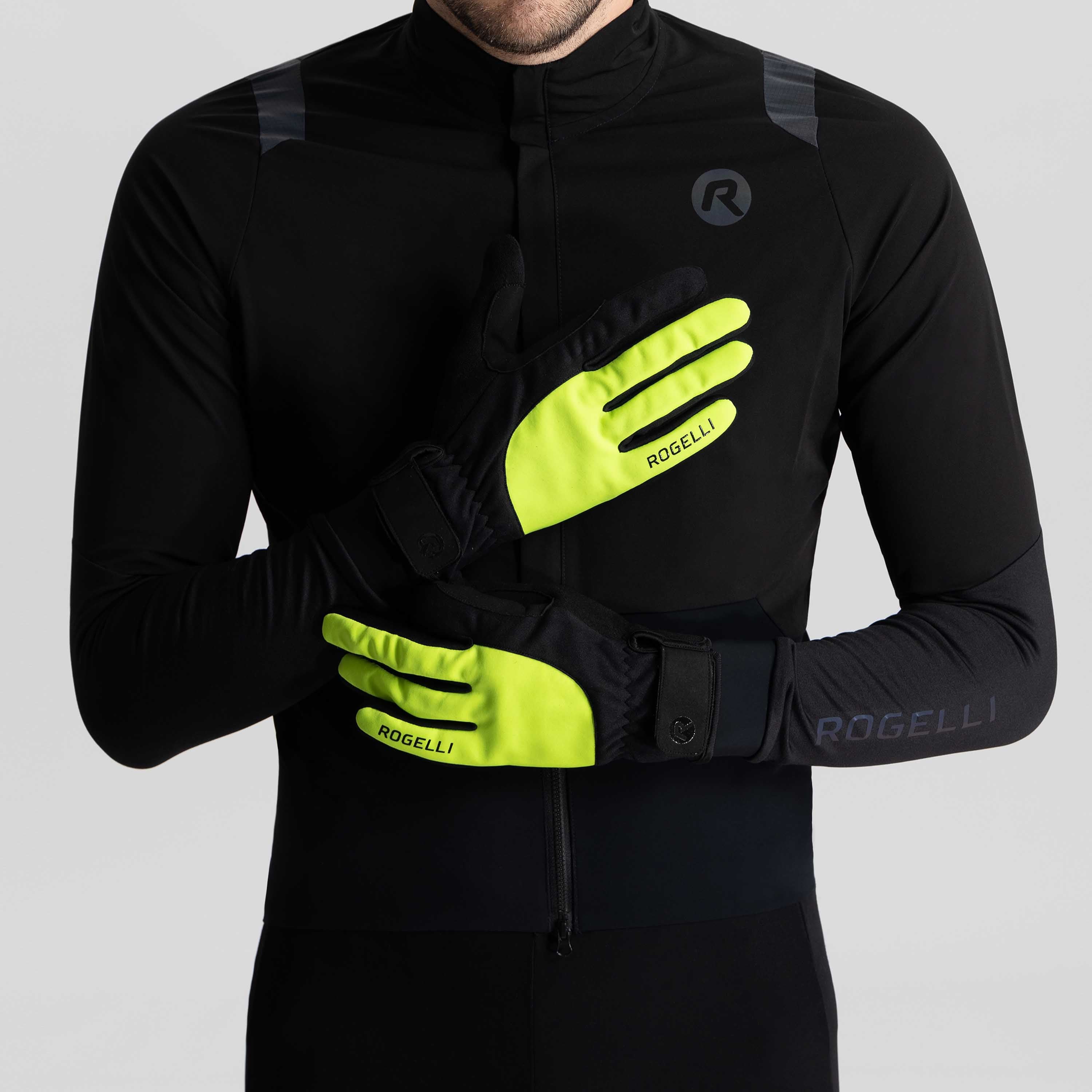 Core II Winter Fietshandschoenen Heren - Neon Geel